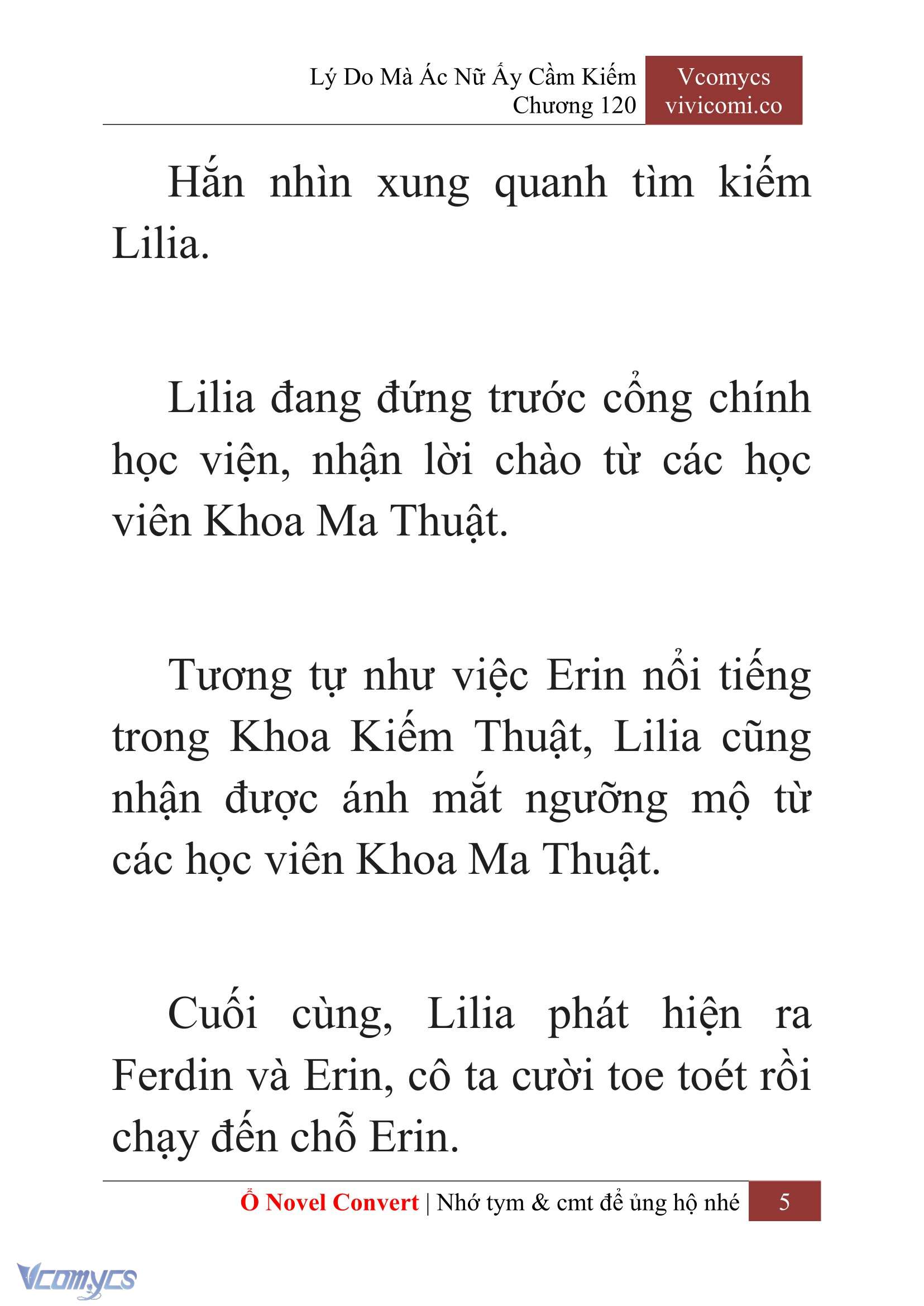 [Novel] Lý Do Mà Ác Nữ Ấy Cầm Kiếm Chap 120 - Trang 2