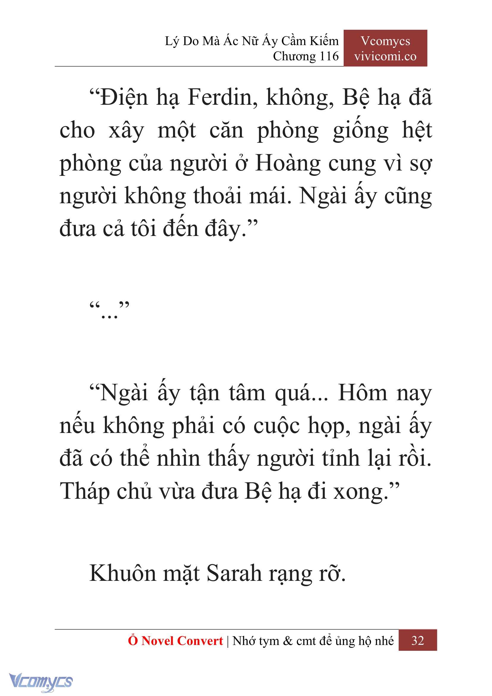 [Novel] Lý Do Mà Ác Nữ Ấy Cầm Kiếm Chap 116 - Trang 2