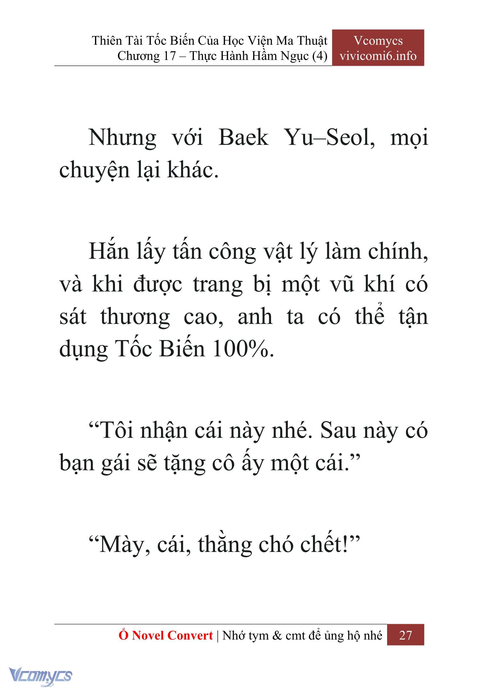 [Novel] Thiên Tài Tốc Biến Của Học Viện Ma Thuật Chap 17 - Trang 2
