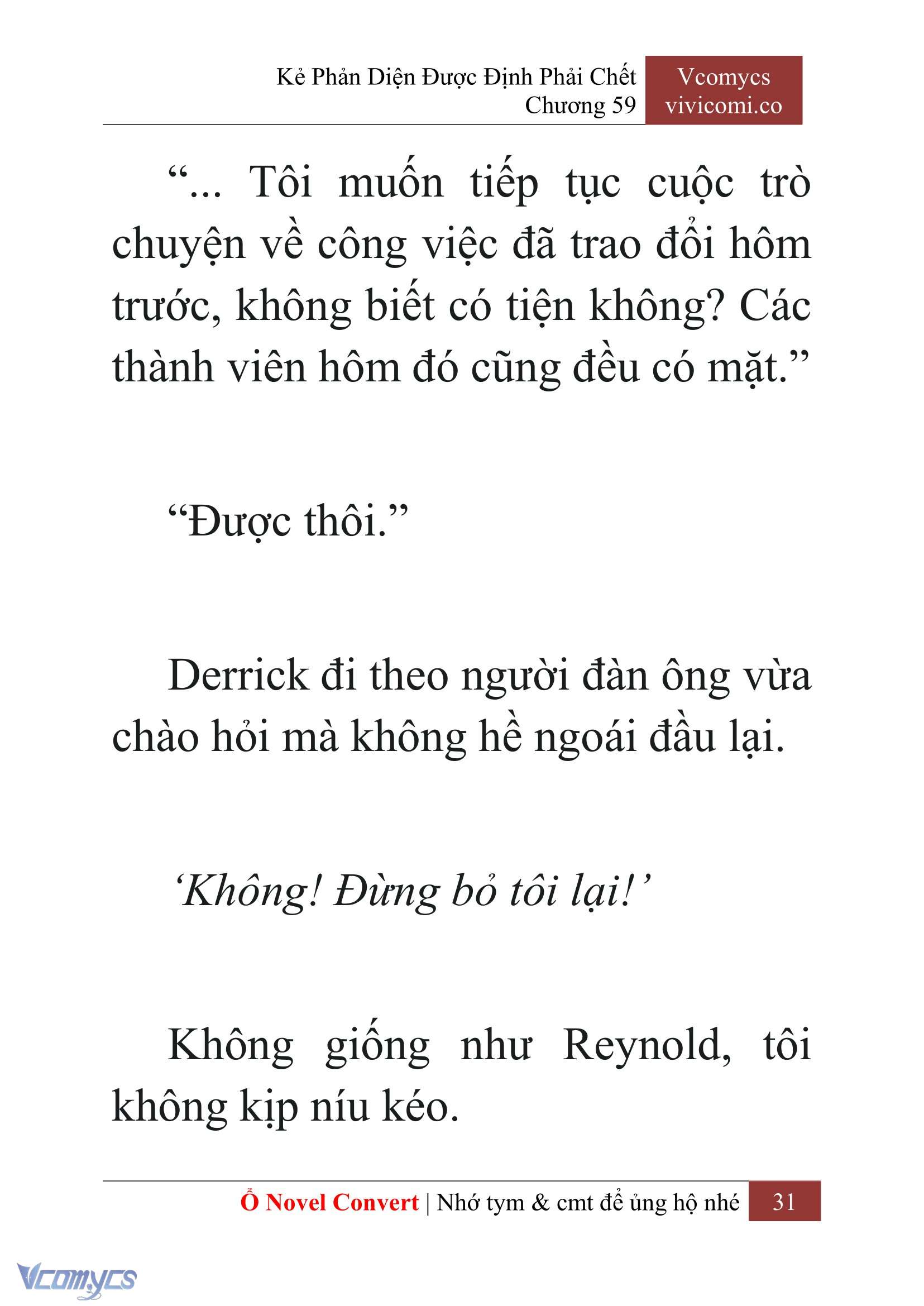 [Novel] Kẻ Phản Diện Được Định Phải Chết Chap 59 - Next Chap 60