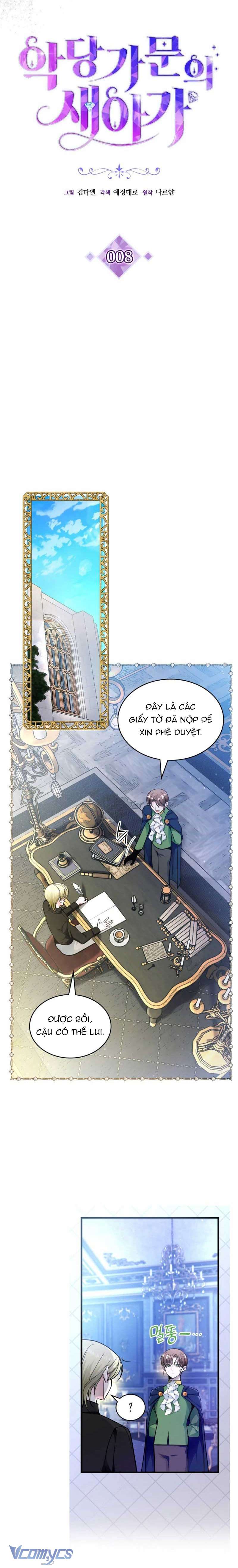 Trở Thành Con Nuôi Của Gia Đình Phản Diện Chap 8 - Trang 2