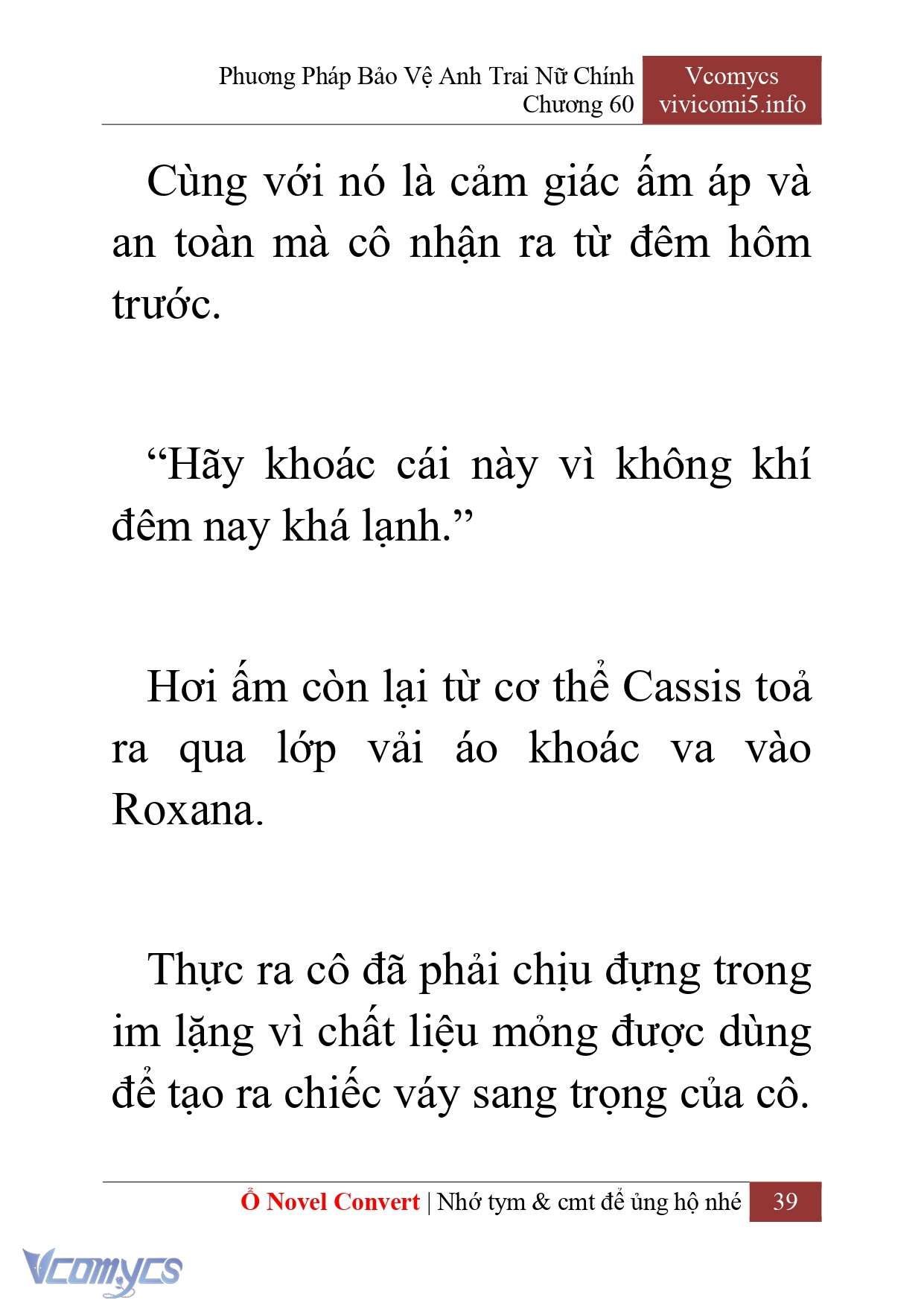 [Novel] Phương Pháp Bảo Vệ Anh Trai Nữ Chính Chap 60 - Trang 2