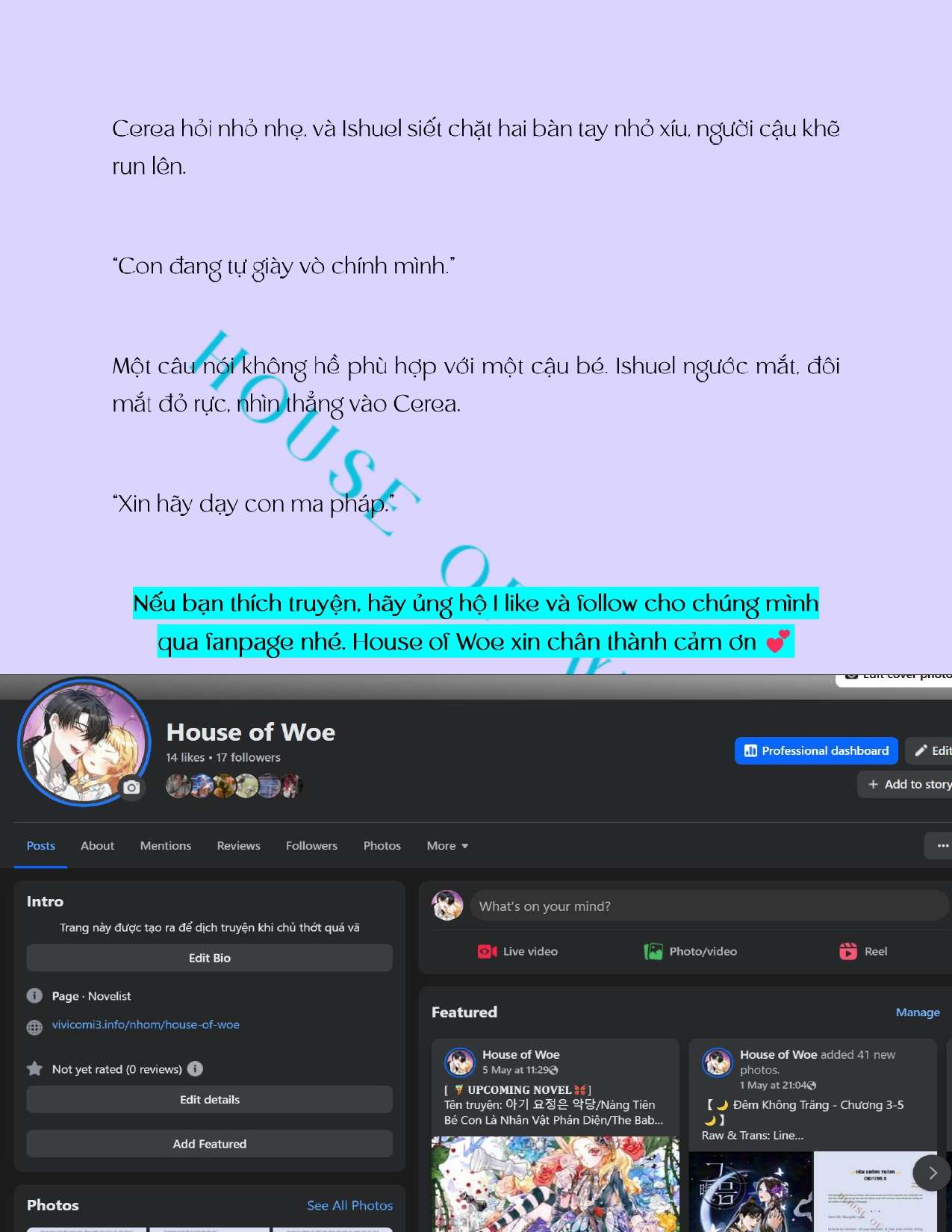 [NOVEL] NÀNG TIÊN BÉ CON LÀ NHÂN VẬT PHẢN DIỆN Chap 64 - Next Chap 65