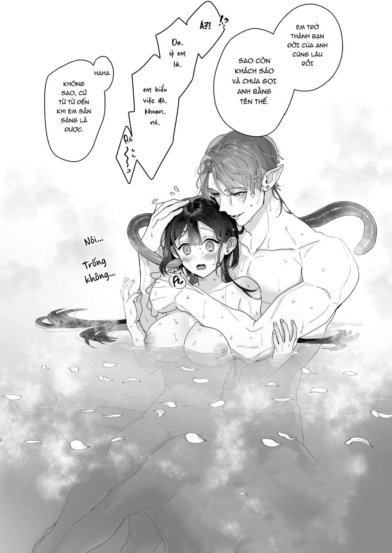 [18+] Không được lựa chọn, tôi phải làm vợ của người khởi nguyên Chap 2 - Trang 2