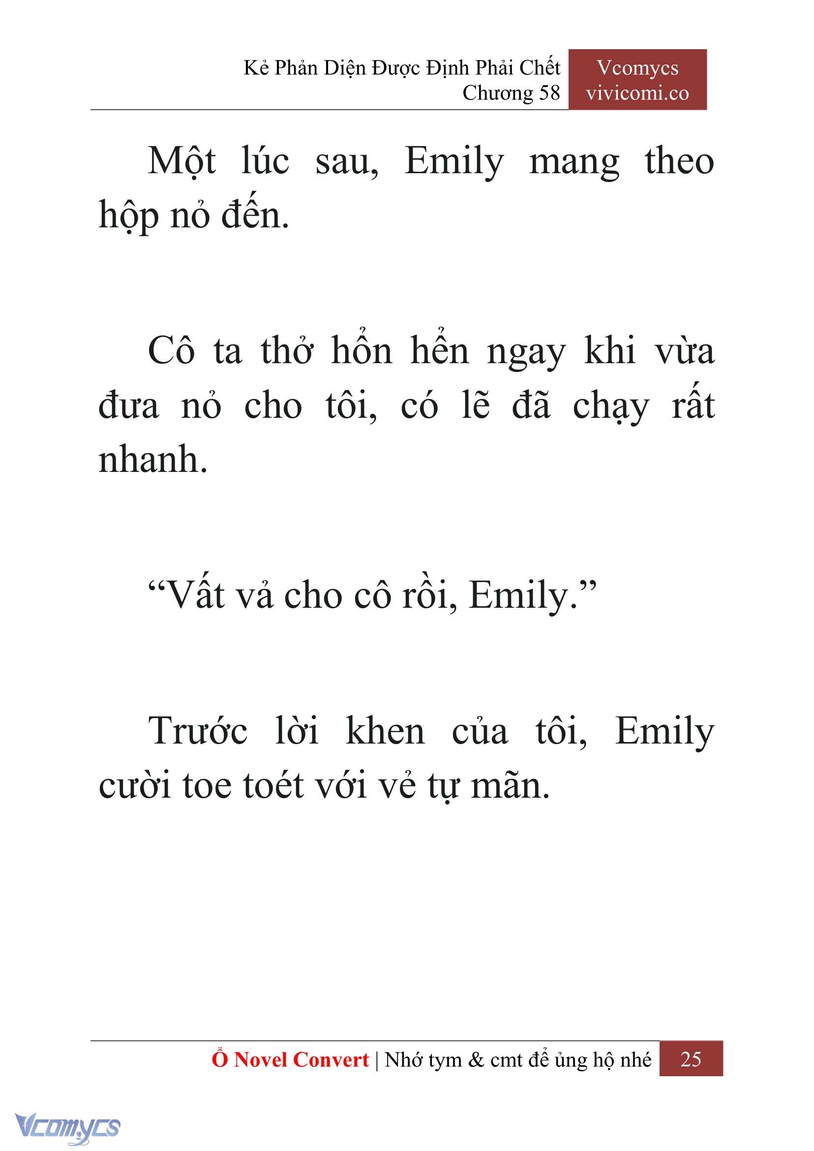[Novel] Kẻ Phản Diện Được Định Phải Chết Chap 58 - Next Chap 59