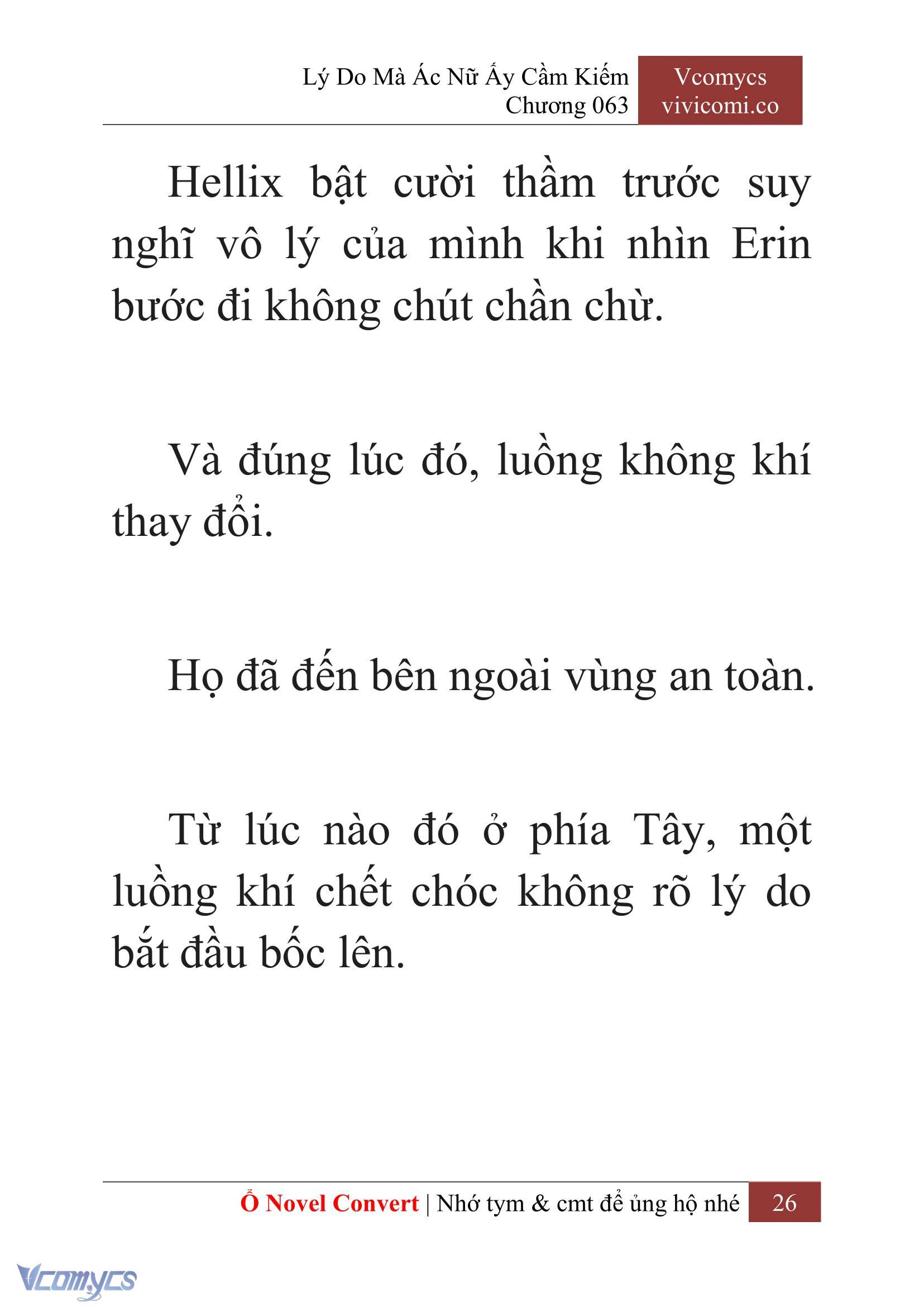 [Novel] Lý Do Mà Ác Nữ Ấy Cầm Kiếm Chap 63 - Trang 2