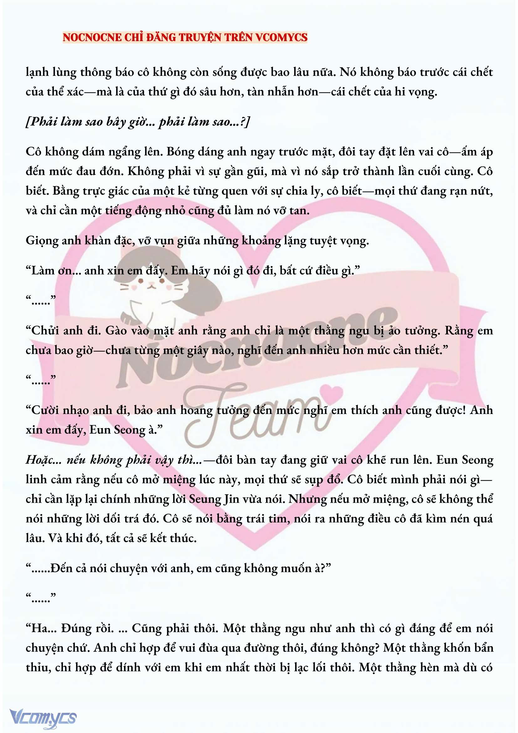 [NOVEL] CHÚNG TA KẾT THÚC VÀO MÙA THU Chap 48 - Next Chap 49