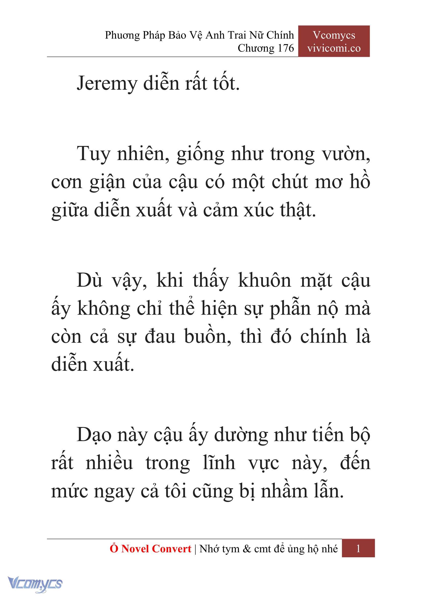 [Novel] Phương Pháp Bảo Vệ Anh Trai Nữ Chính Chap 176 - Trang 2