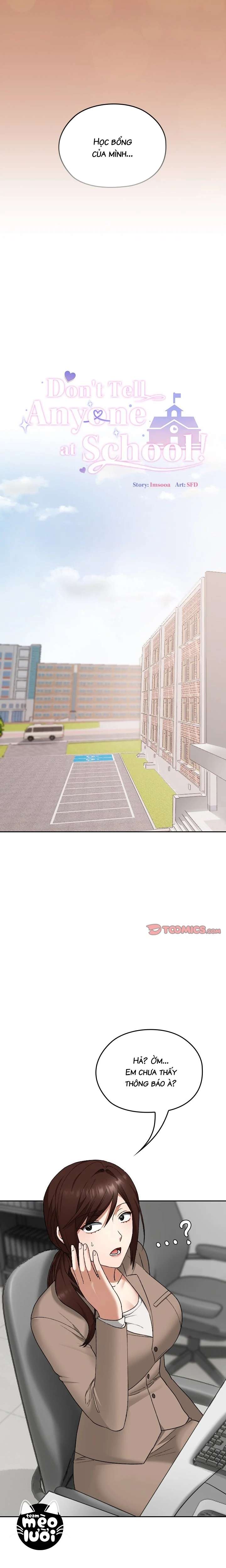 [18+] Đừng nói với ai ở trường! Chap 5 - Trang 2