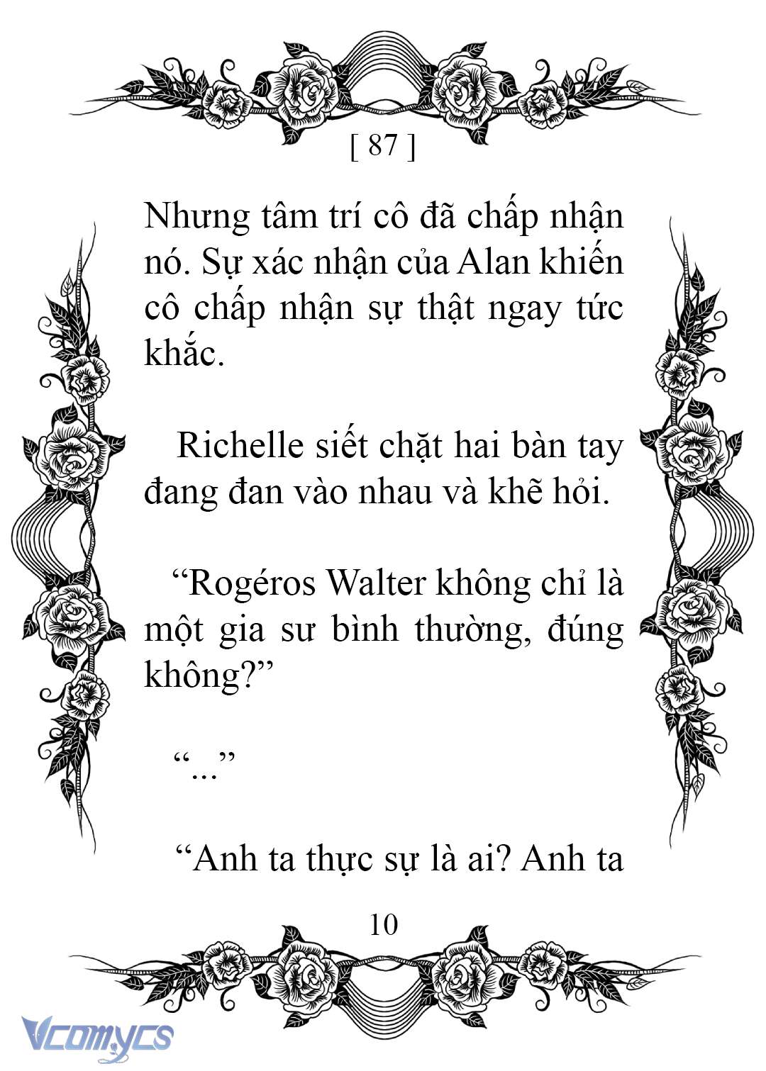 [Novel] Chào Mừng Đến Với Dinh Thự Hoa Hồng Chap 87 - Trang 2