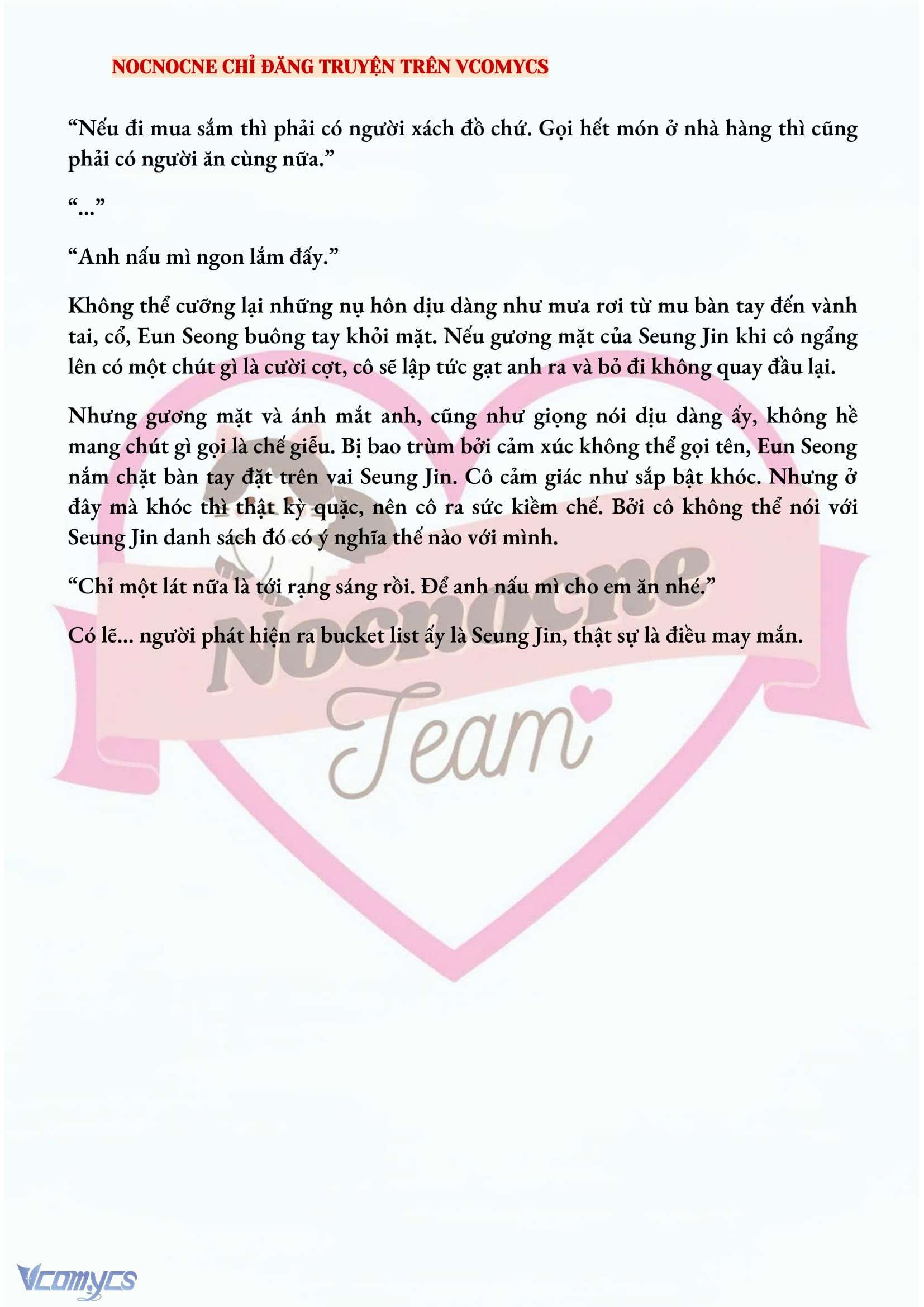 [NOVEL] CHÚNG TA KẾT THÚC VÀO MÙA THU Chap 29 - Next Chap 30