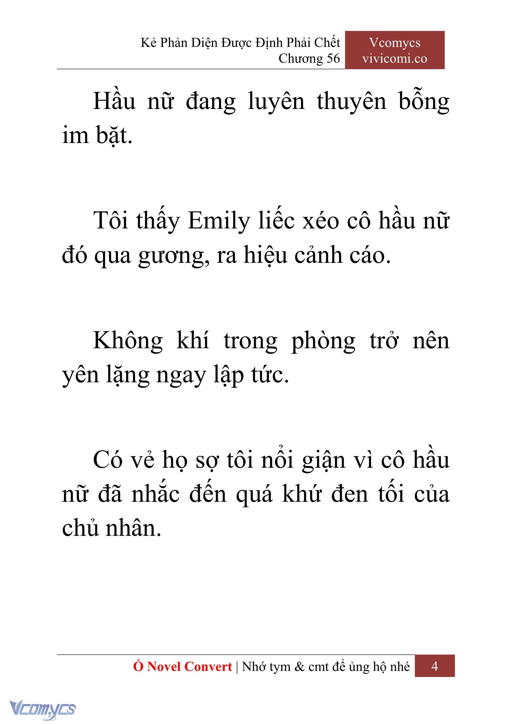 [Novel] Kẻ Phản Diện Được Định Phải Chết Chap 56 - Trang 2