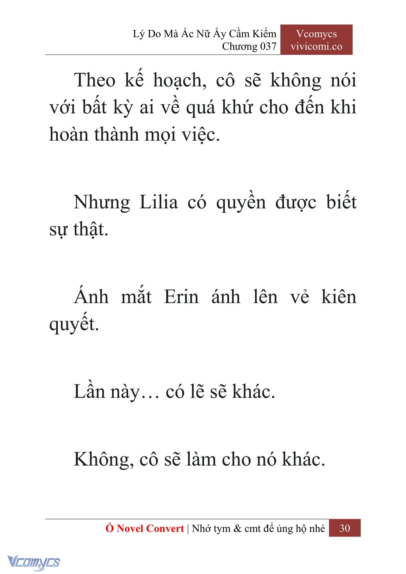 [Novel] Lý Do Mà Ác Nữ Ấy Cầm Kiếm Chap 37 - Next Chap 38