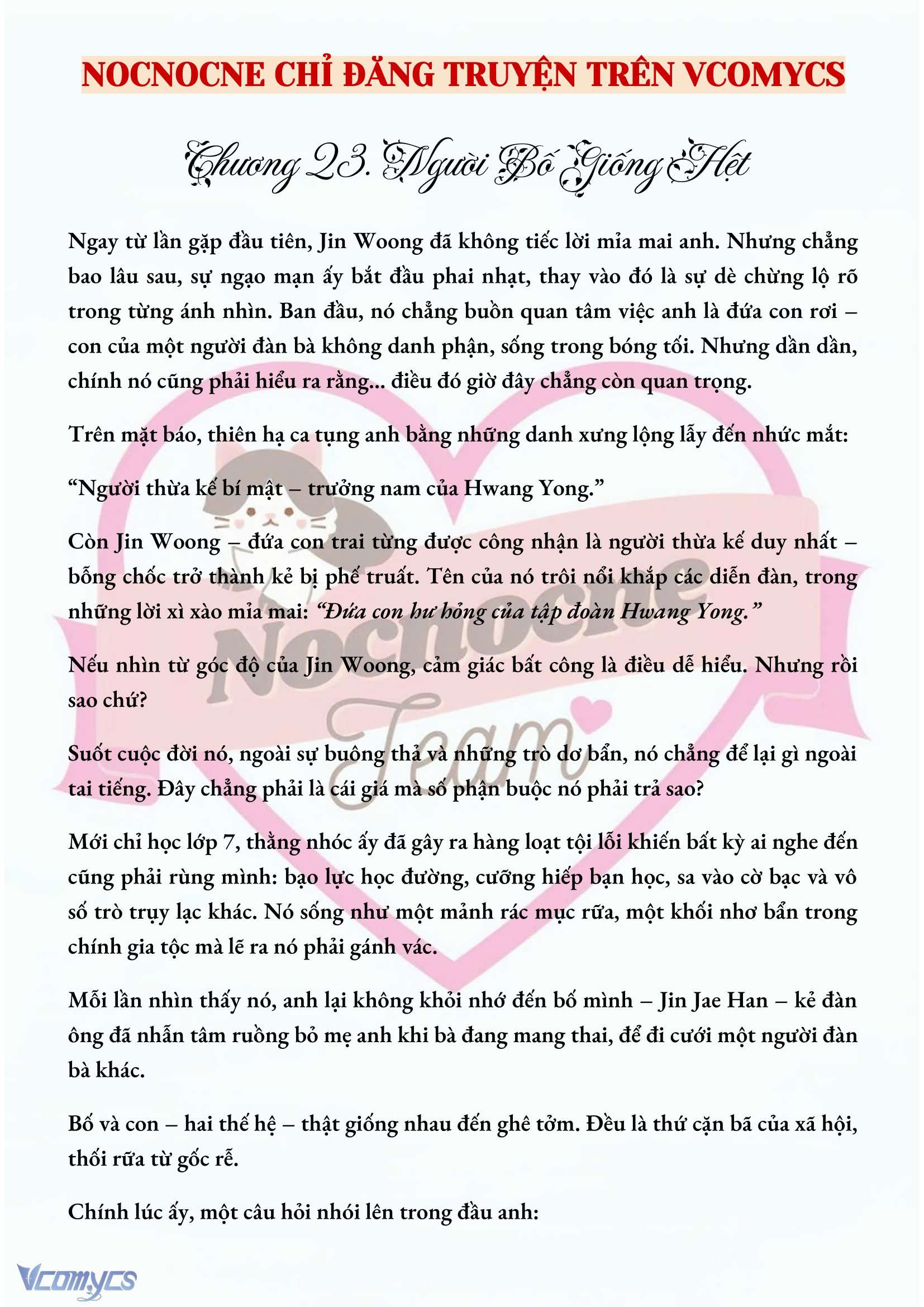 [NOVEL] MANG THAI, CƯỠNG ĐOẠT Chap 23 - Trang 2