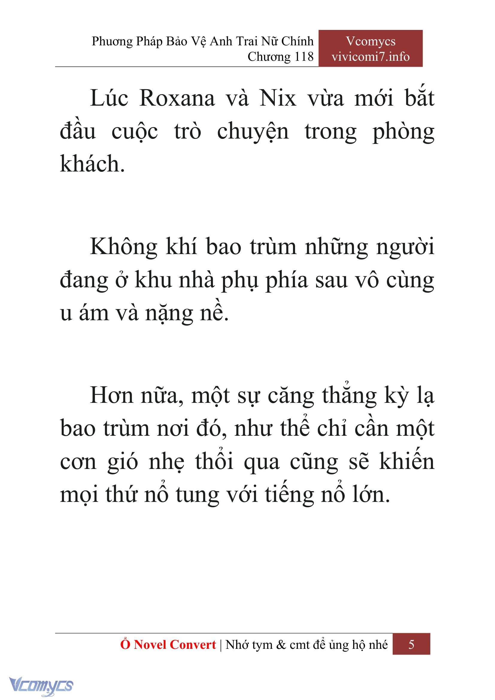 [Novel] Phương Pháp Bảo Vệ Anh Trai Nữ Chính Chap 118 - Trang 2