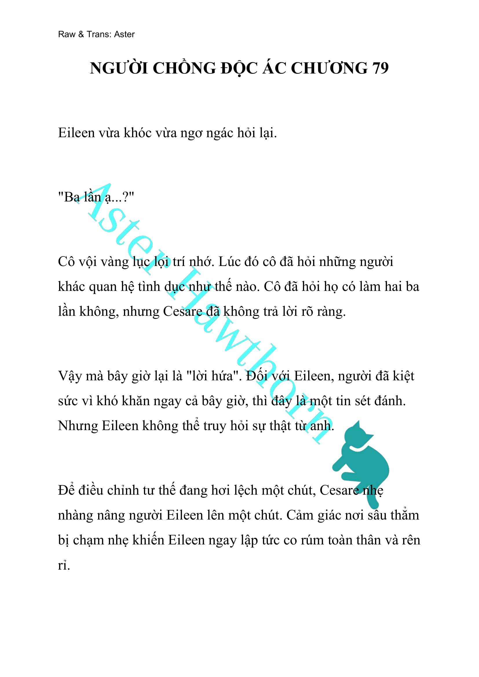 [NOVEL] Người Chồng Độc Ác Chap 79 - Trang 2