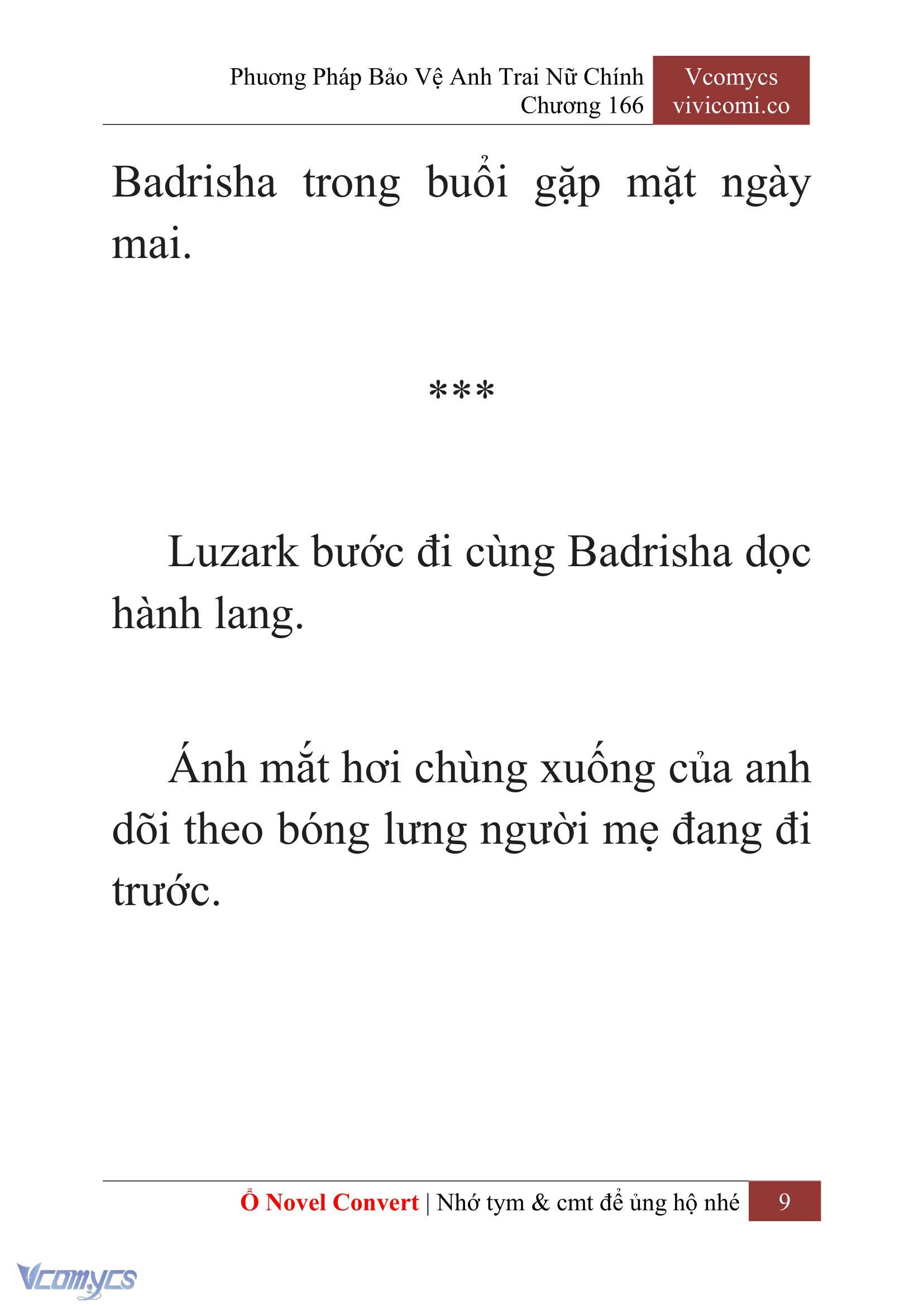 [Novel] Phương Pháp Bảo Vệ Anh Trai Nữ Chính Chap 166 - Trang 2