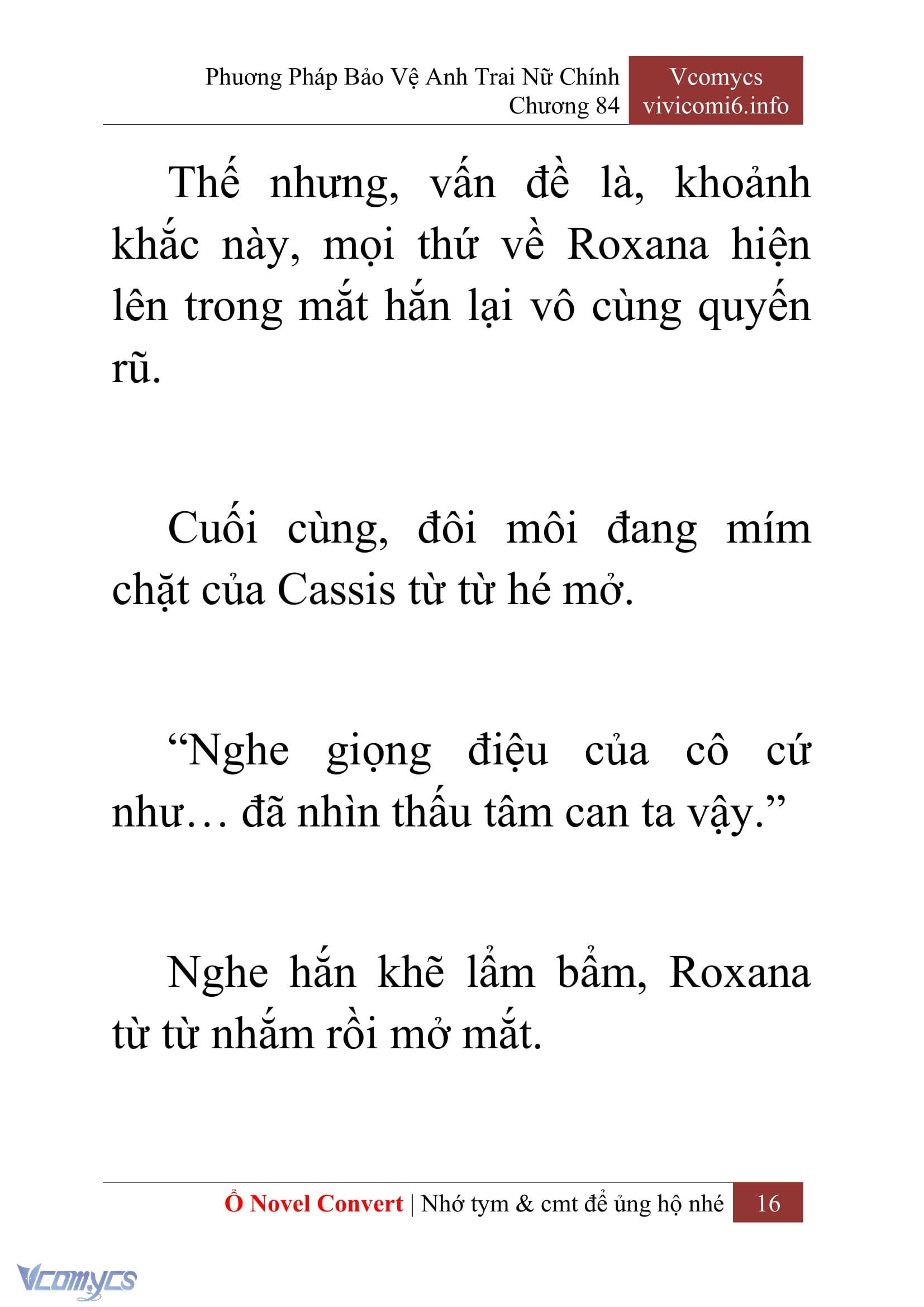 [Novel] Phương Pháp Bảo Vệ Anh Trai Nữ Chính Chap 84 - Trang 2