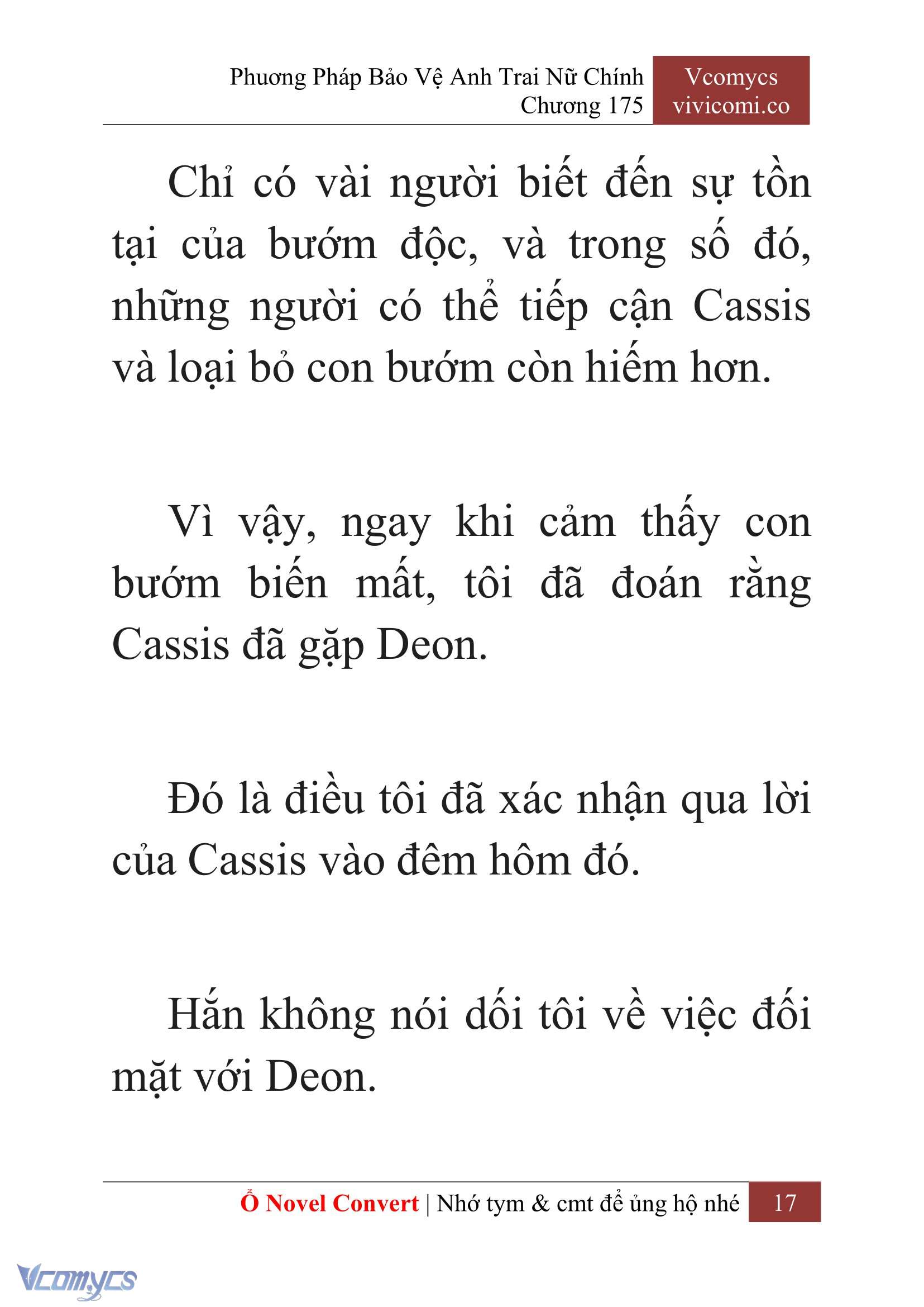 [Novel] Phương Pháp Bảo Vệ Anh Trai Nữ Chính Chap 175 - Trang 2