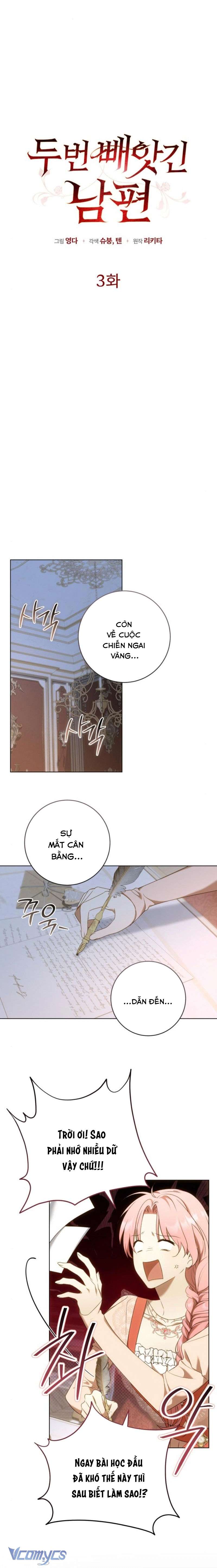 Tôi Bị Giật Chồng Những Hai Lần Chap 3 - Trang 3