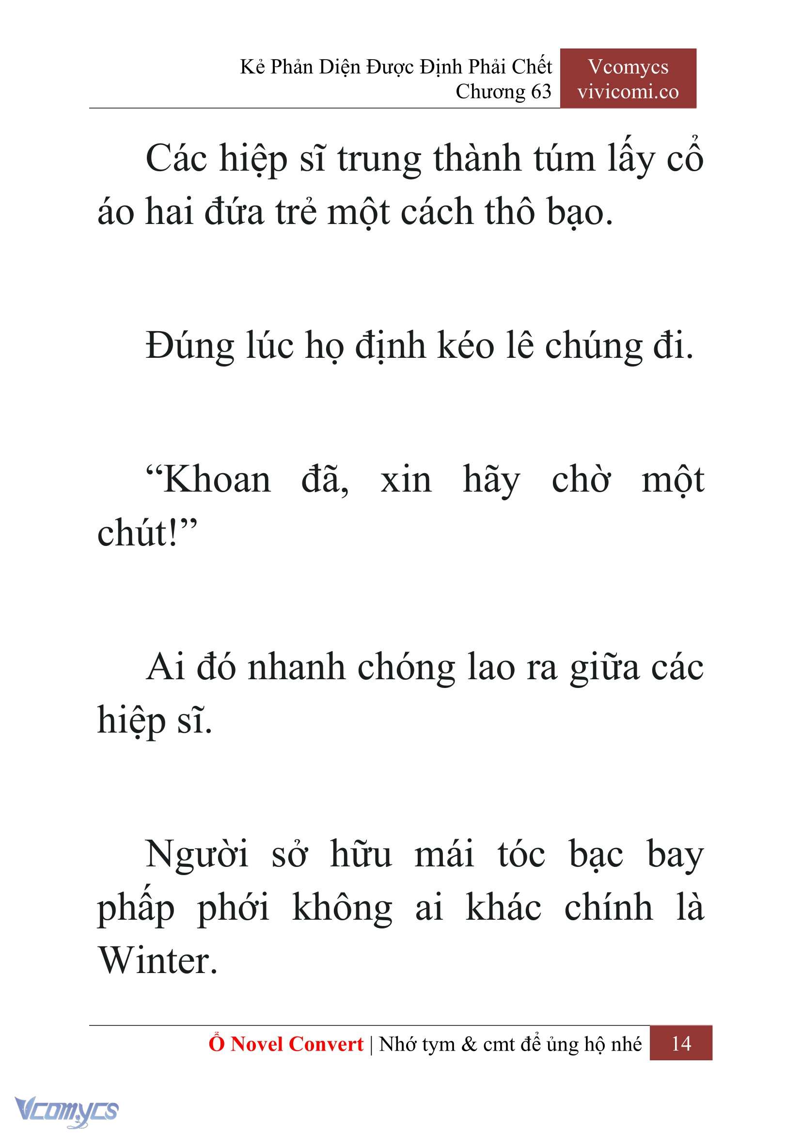 [Novel] Kẻ Phản Diện Được Định Phải Chết Chap 63 - Next Chap 64
