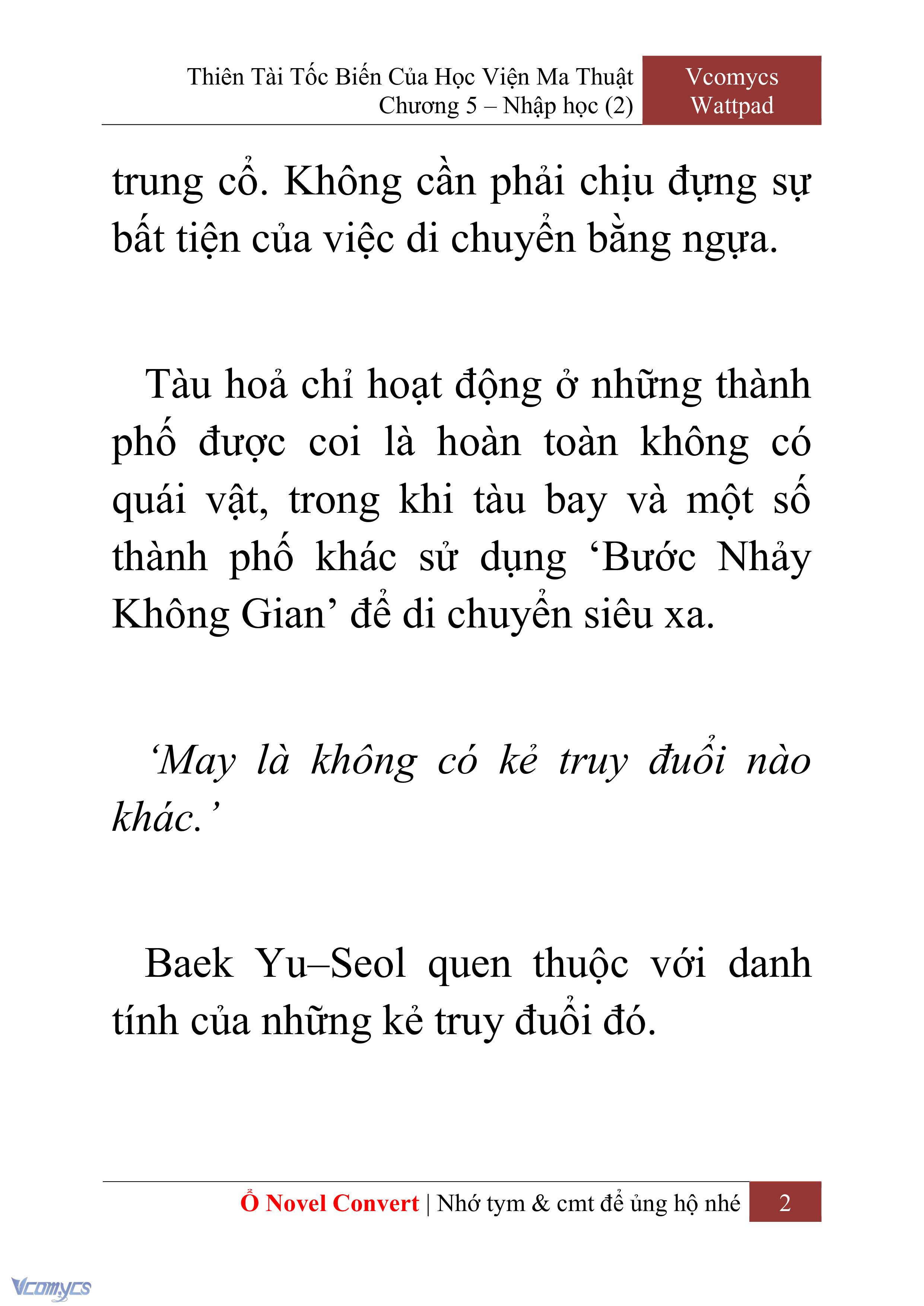 [Novel] Thiên Tài Tốc Biến Của Học Viện Ma Thuật Chap 5 - Trang 2