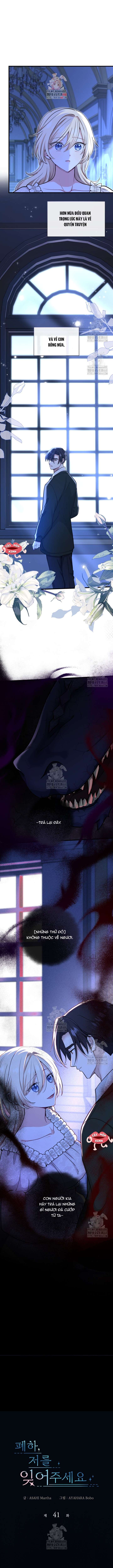 Bệ Hạ, Xin Hãy Quên Tôi Đi Chap 41 - Next 