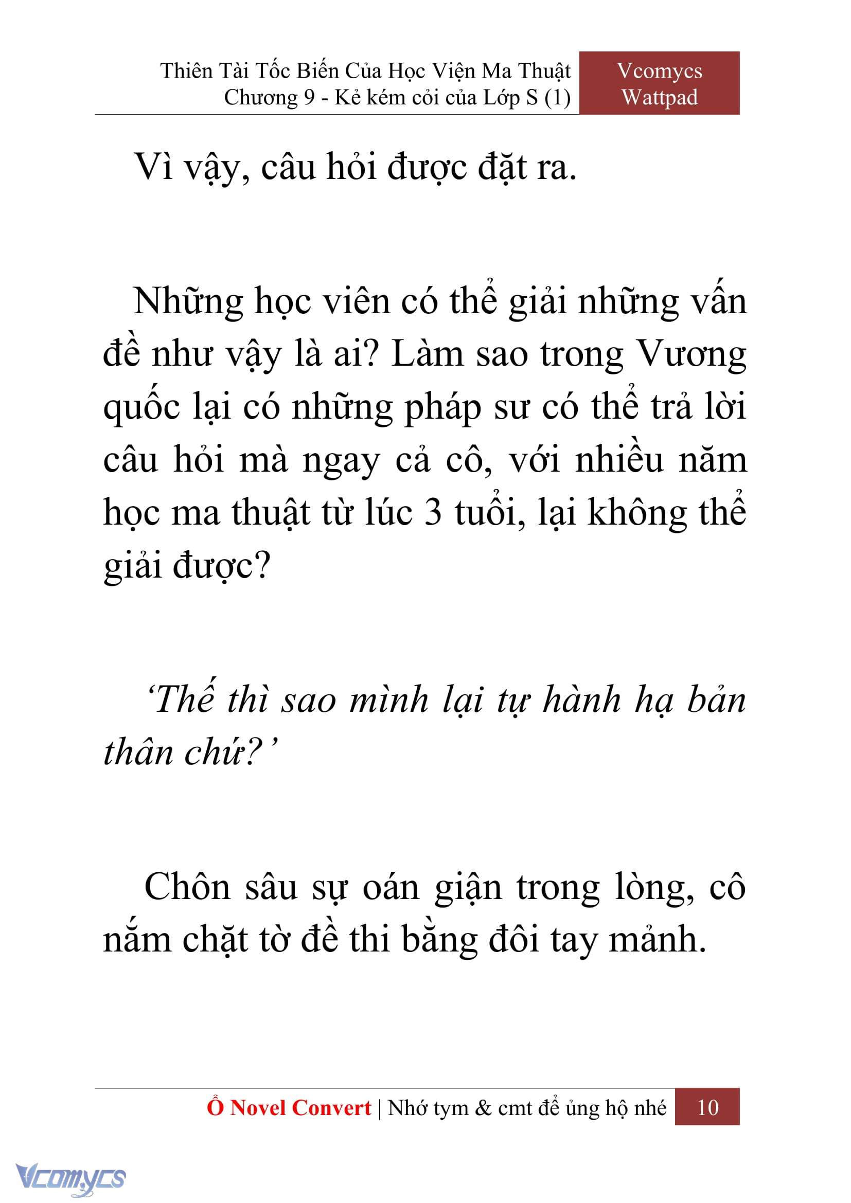 [Novel] Thiên Tài Tốc Biến Của Học Viện Ma Thuật Chap 9 - Trang 2