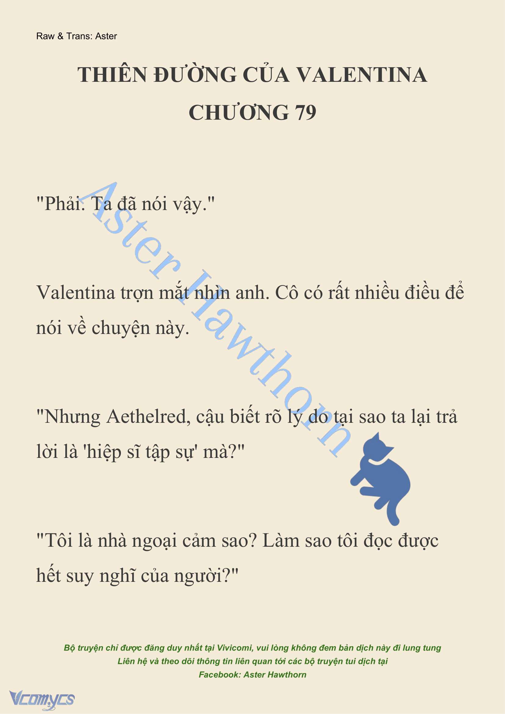 [NOVEL] Thiên Đường Của Valentina Chap 79 - Trang 2