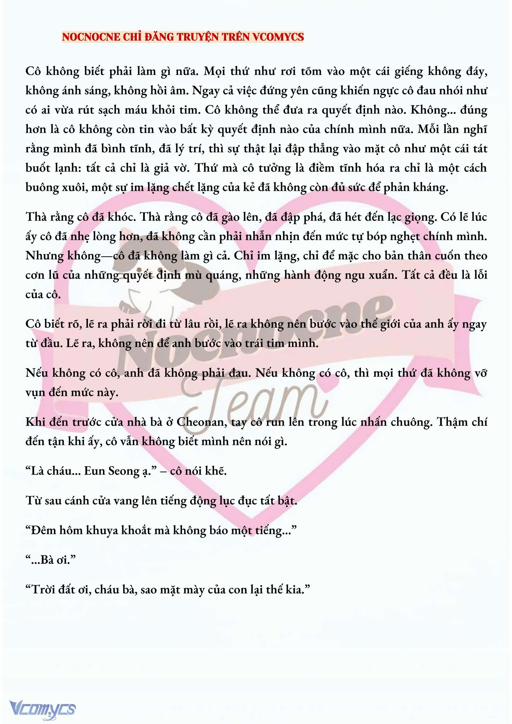 [NOVEL] CHÚNG TA KẾT THÚC VÀO MÙA THU Chap 49 - Trang 2