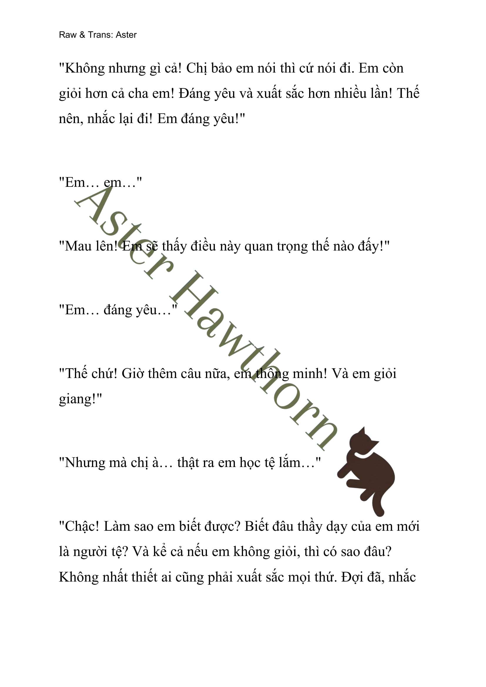 [NOVEL] Ngoại Truyện Cách Để Em Bảo Vệ Anh Chap 48 - Trang 2