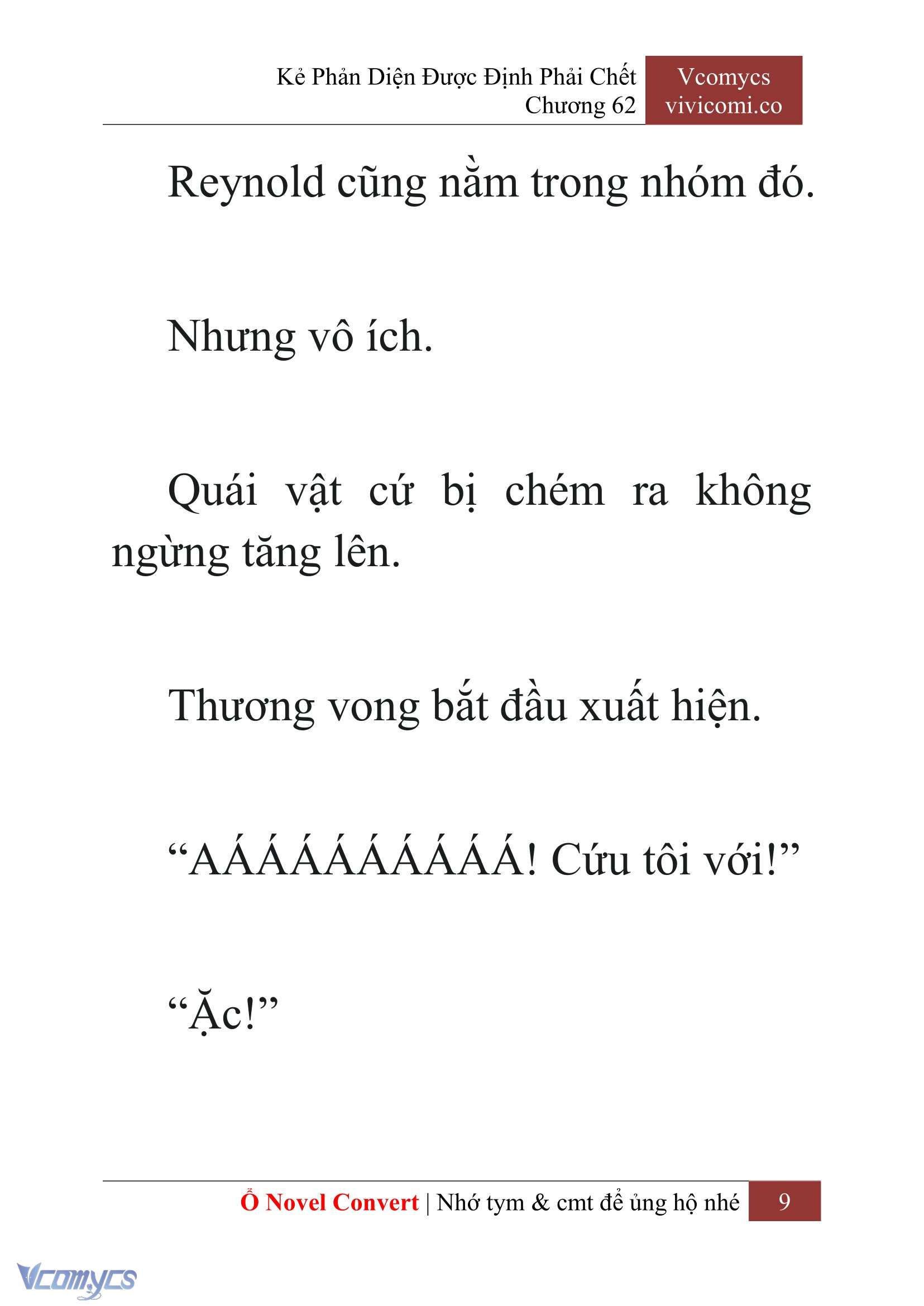 [Novel] Kẻ Phản Diện Được Định Phải Chết Chap 62 - Next Chap 63