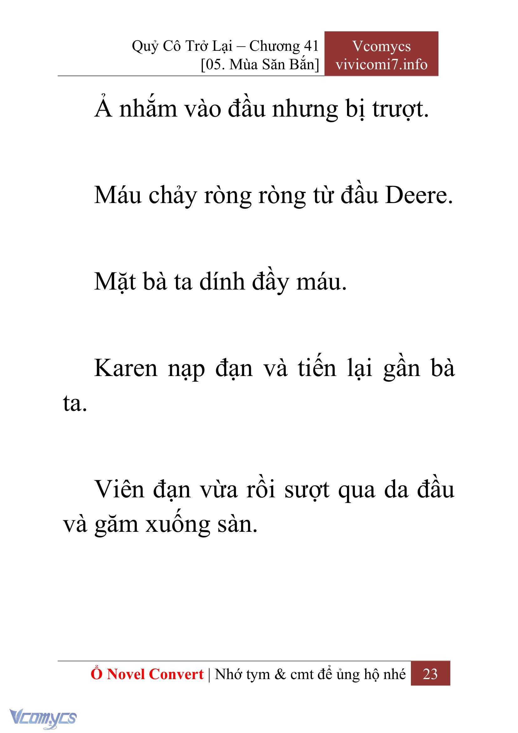 [Novel] Quý Cô Trở Lại Chap 41 - Trang 2