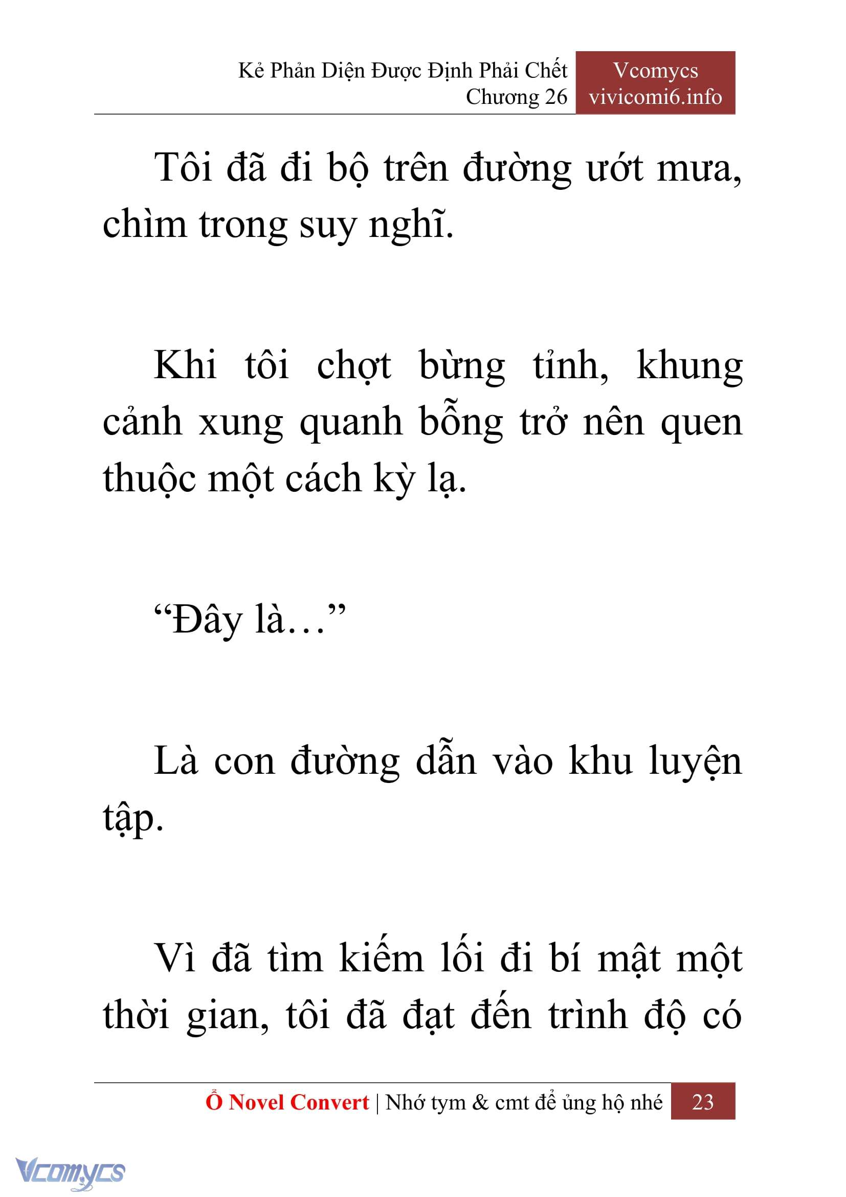[Novel] Kẻ Phản Diện Được Định Phải Chết Chap 26 - Trang 2