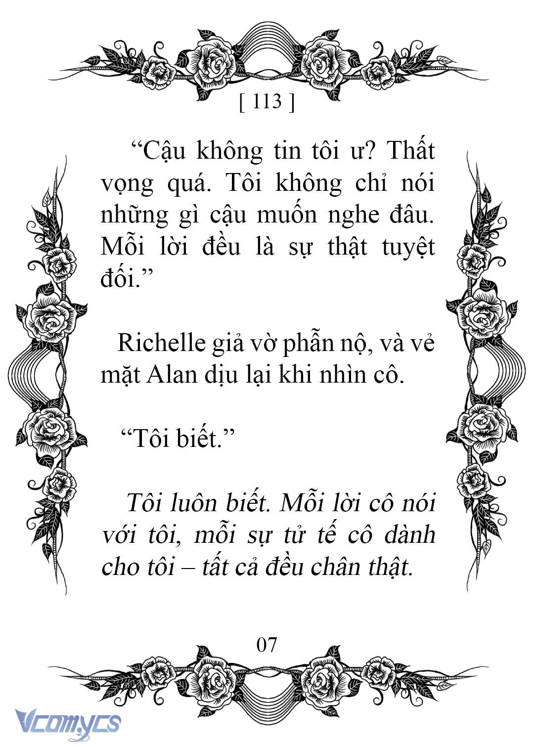 [Novel] Chào Mừng Đến Với Dinh Thự Hoa Hồng Chap 113 - Trang 2