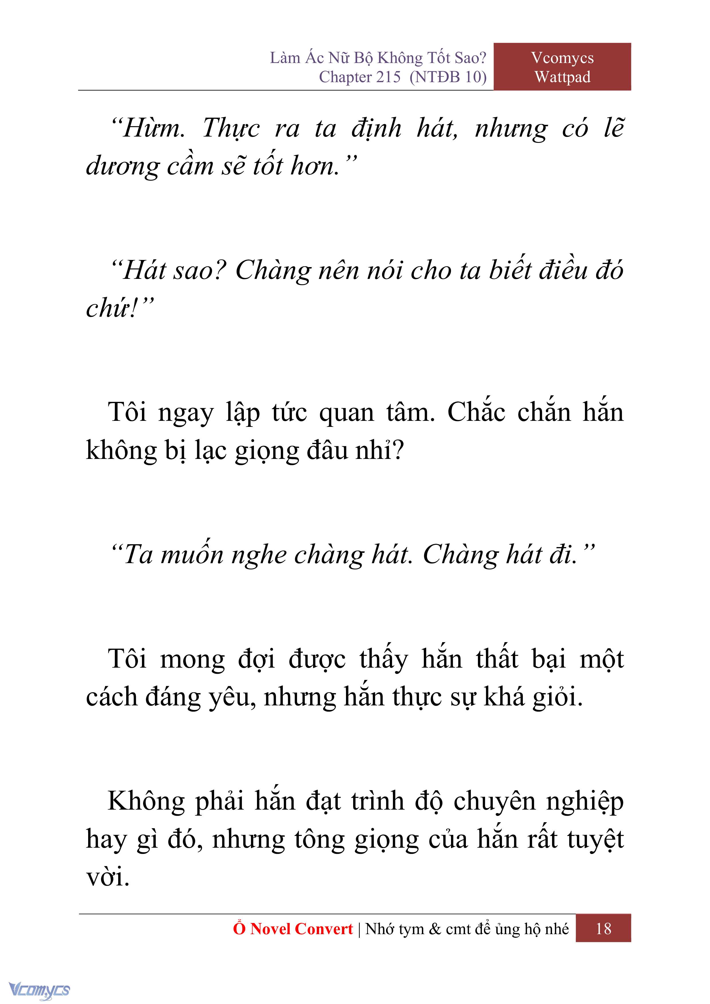[Novel] Làm Ác Nữ Bộ Không Tốt Sao? Chap 215 - Trang 2