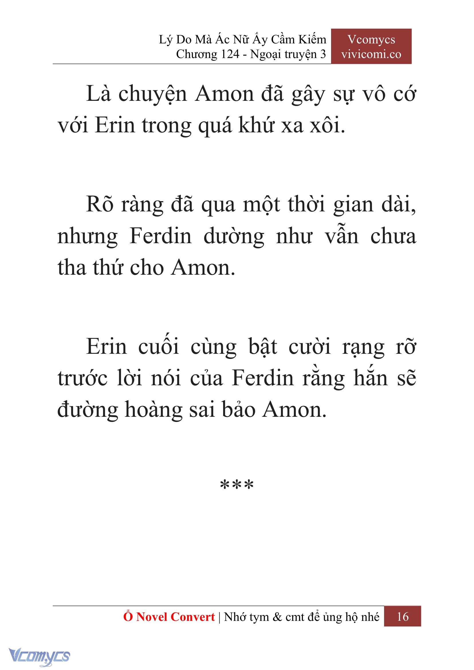 [Novel] Lý Do Mà Ác Nữ Ấy Cầm Kiếm Chap 124 - Trang 2