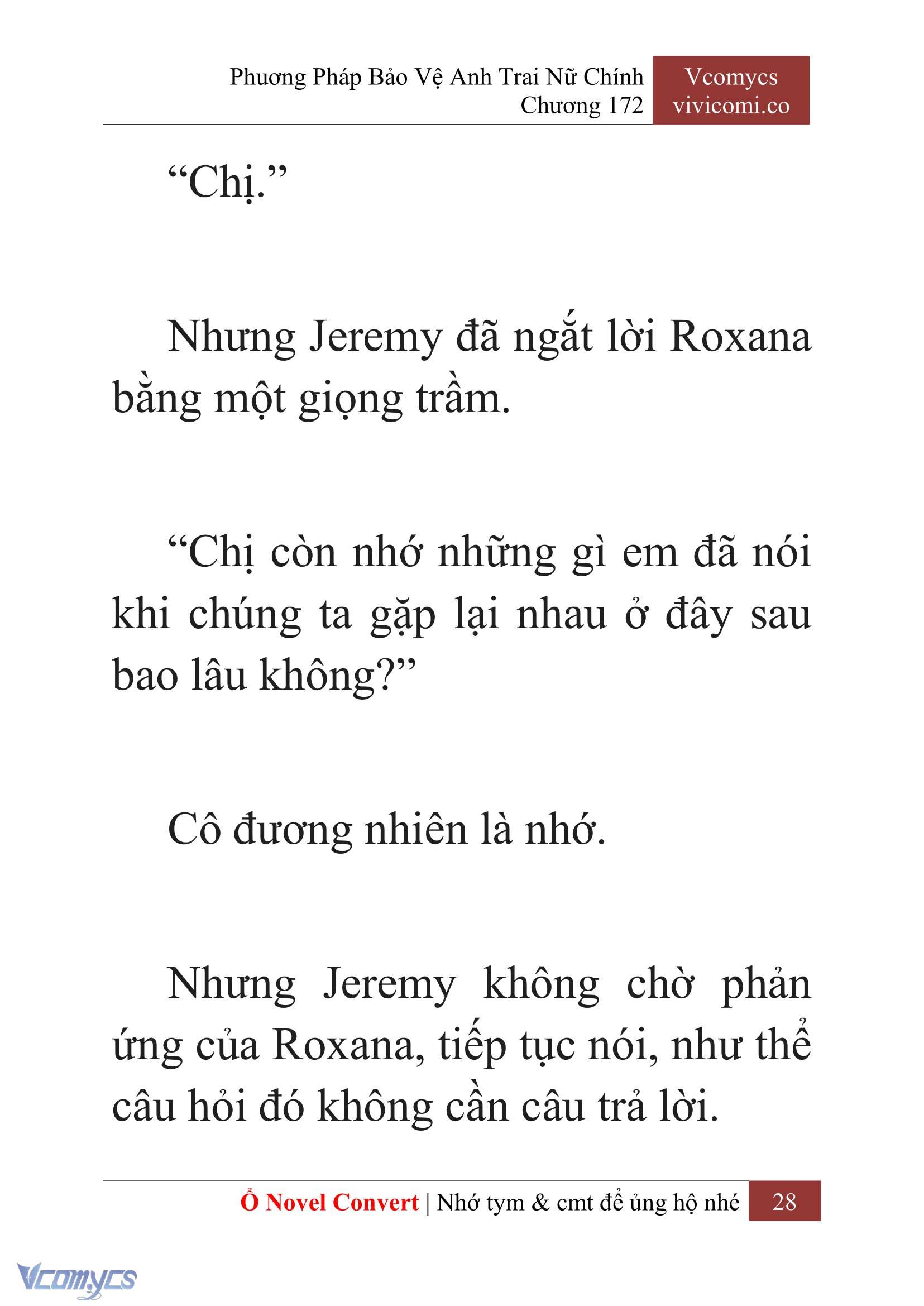 [Novel] Phương Pháp Bảo Vệ Anh Trai Nữ Chính Chap 172 - Trang 2