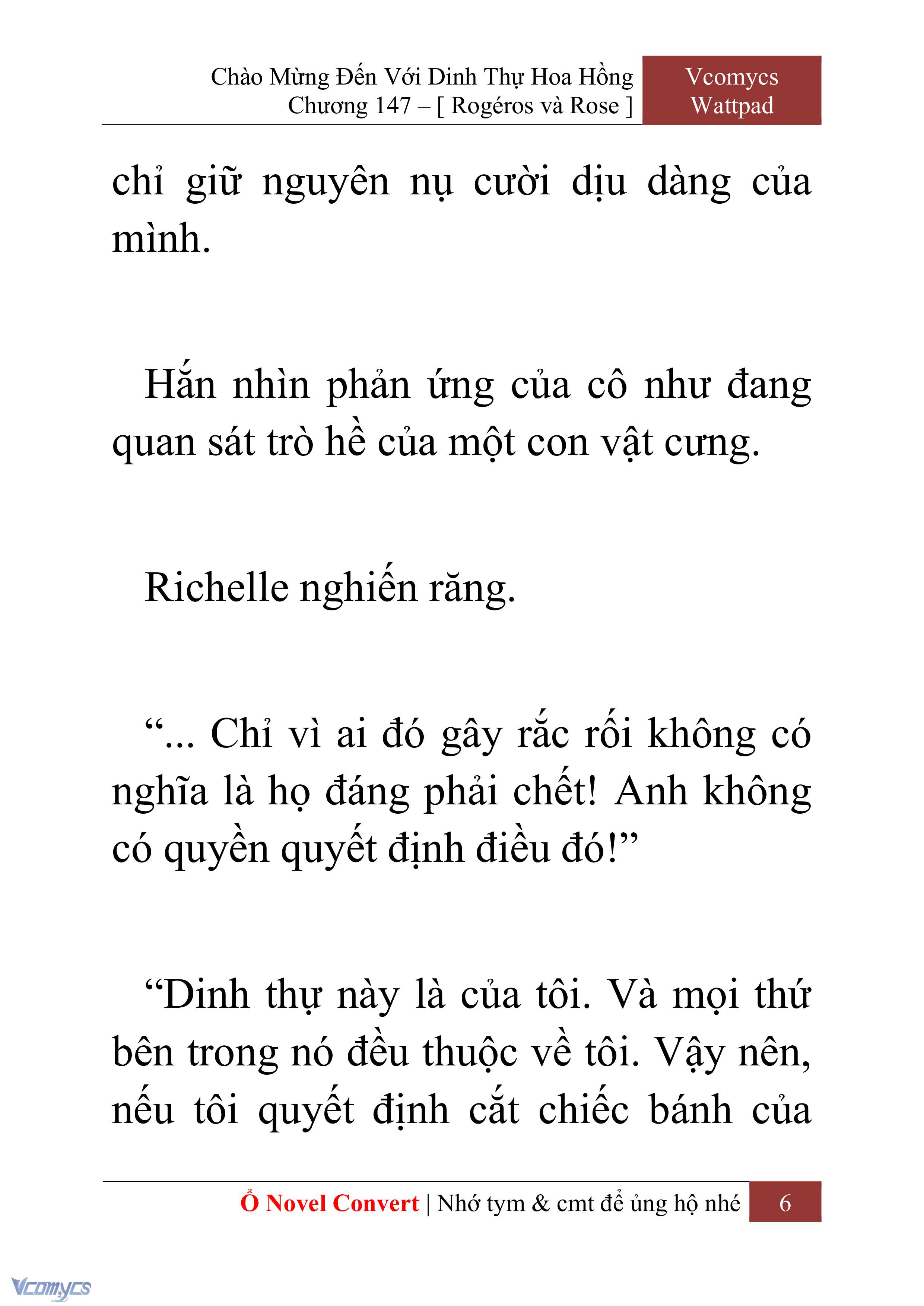 [Novel] Chào Mừng Đến Với Dinh Thự Hoa Hồng Chap 147 - Trang 2