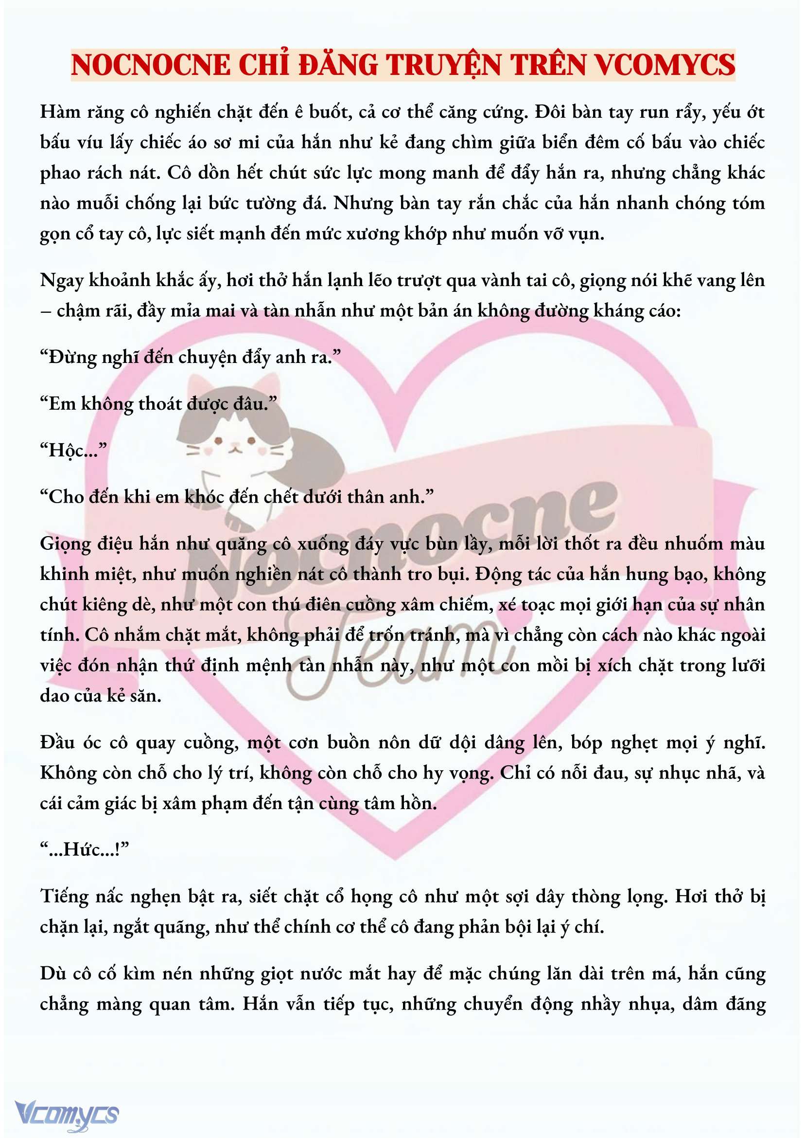 [NOVEL] MANG THAI, CƯỠNG ĐOẠT Chap 1 - Trang 2