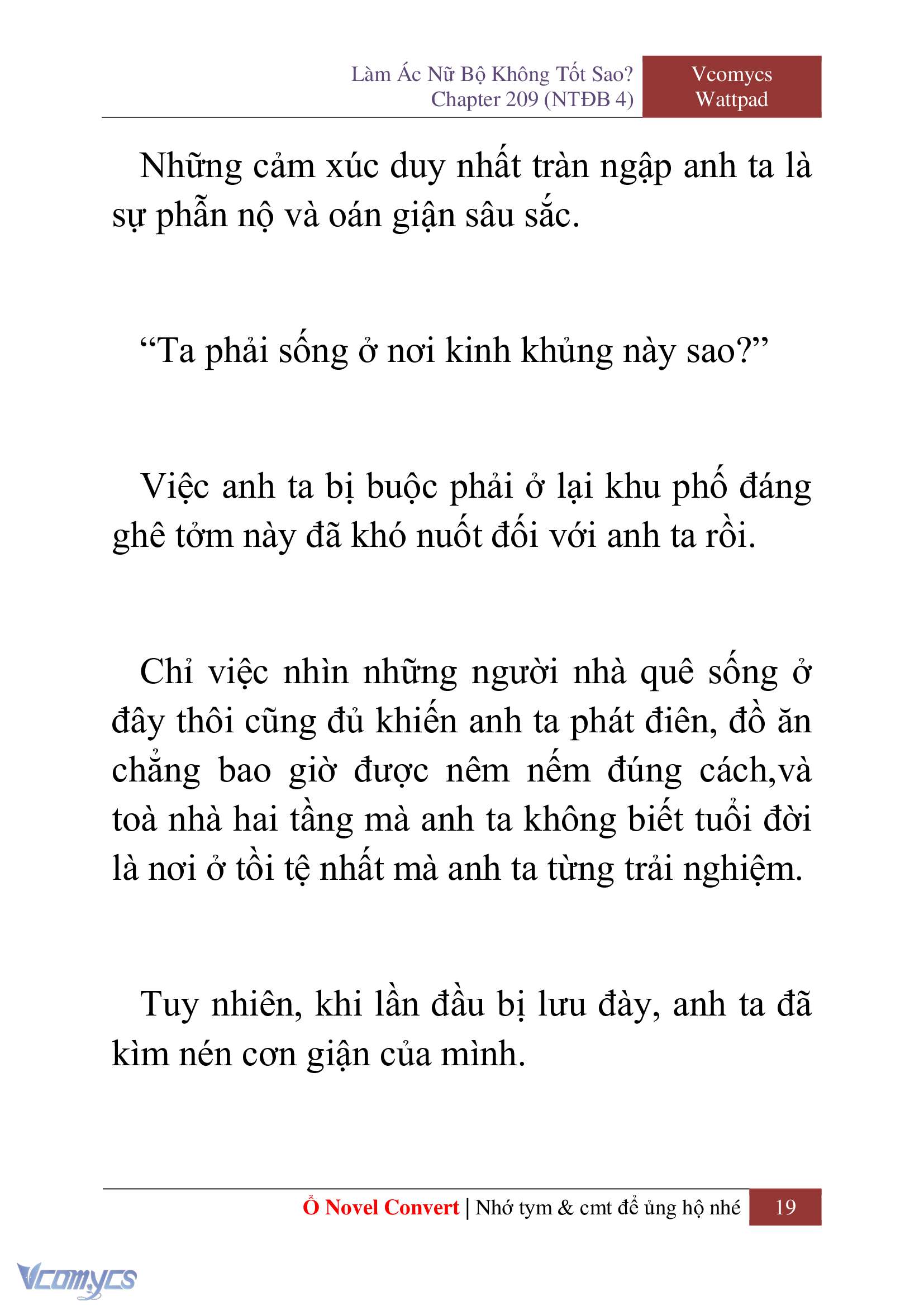 [Novel] Làm Ác Nữ Bộ Không Tốt Sao? Chap 209 - Trang 2