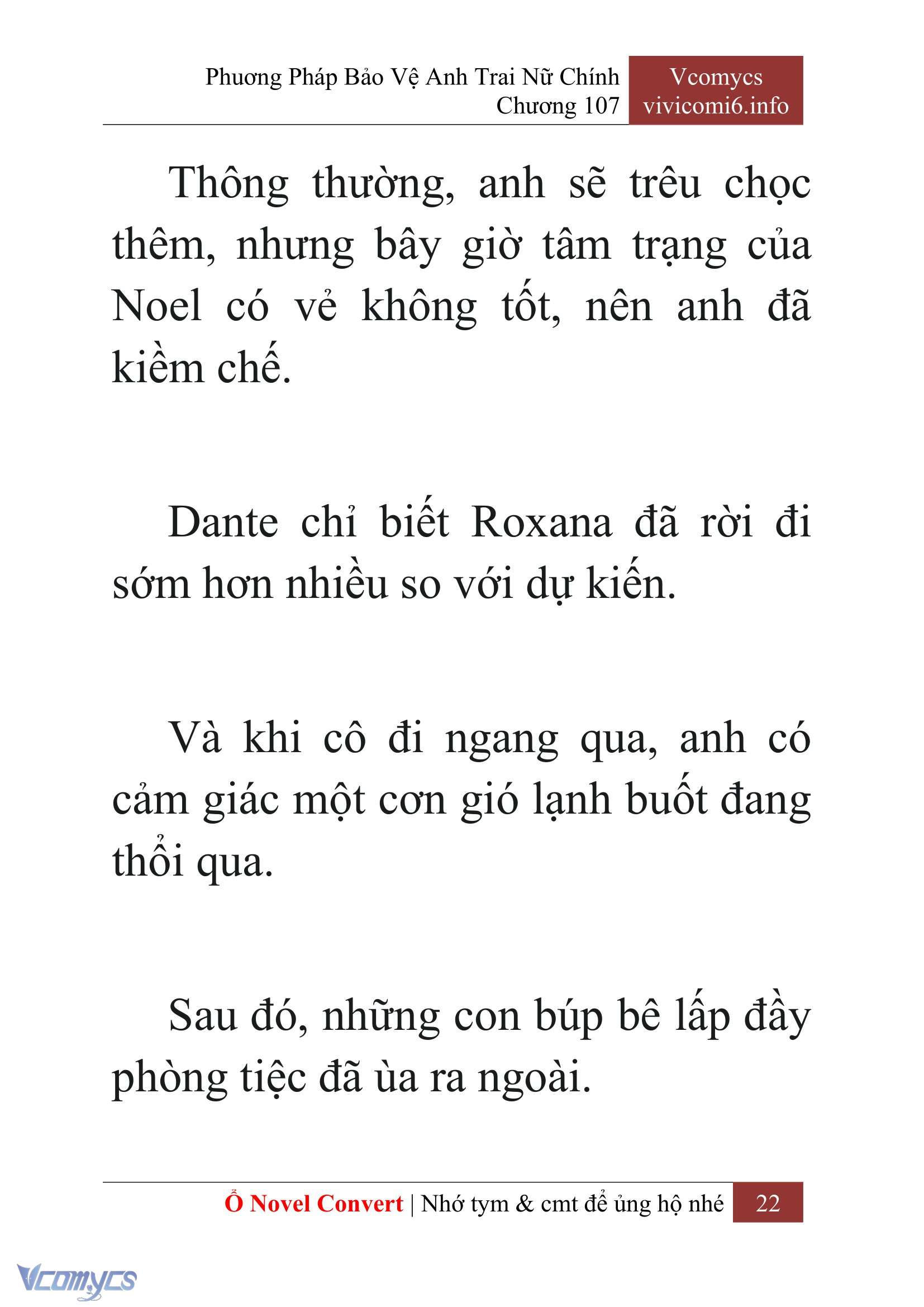 [Novel] Phương Pháp Bảo Vệ Anh Trai Nữ Chính Chap 107 - Trang 2
