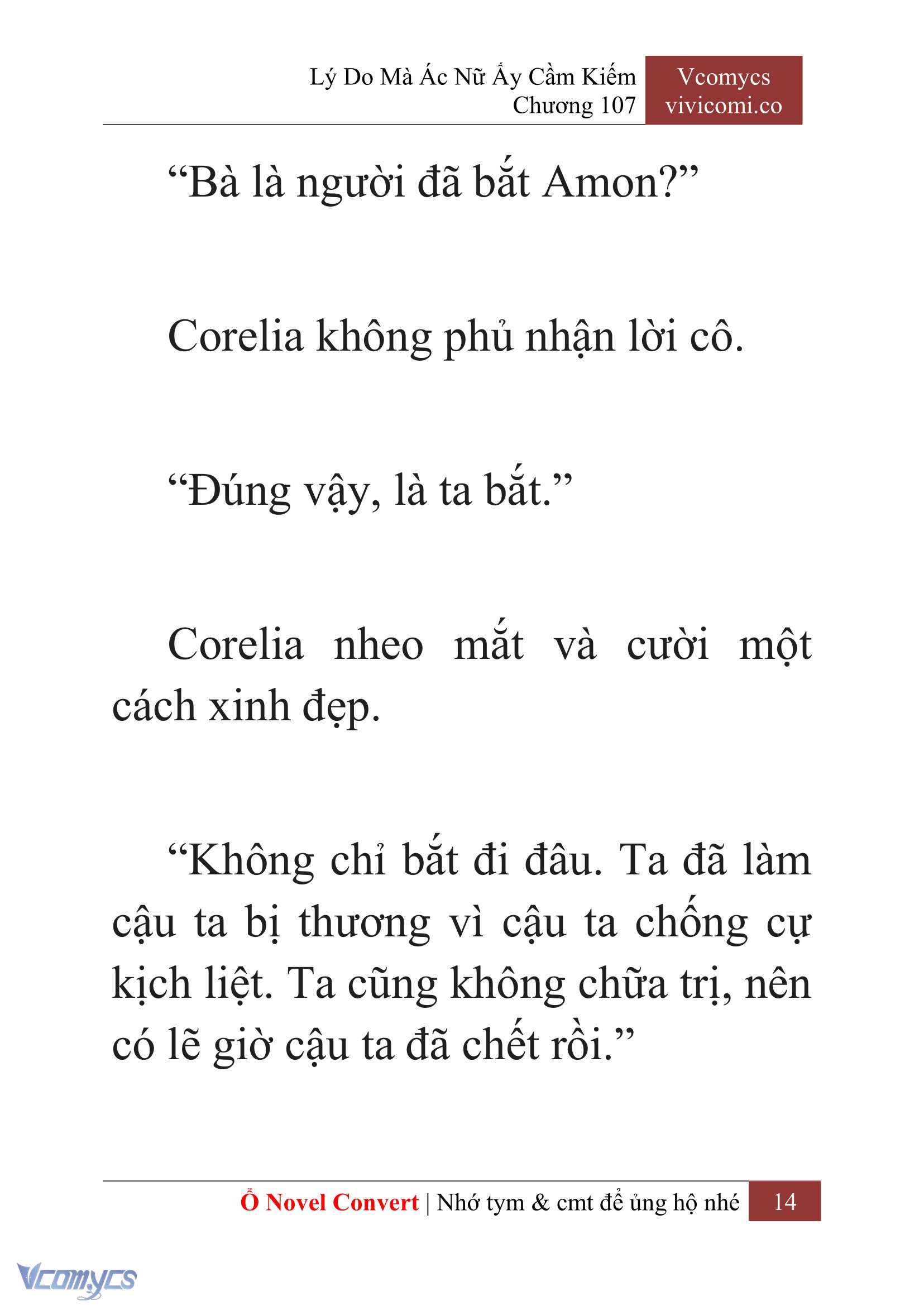 [Novel] Lý Do Mà Ác Nữ Ấy Cầm Kiếm Chap 107 - Next Chap 108