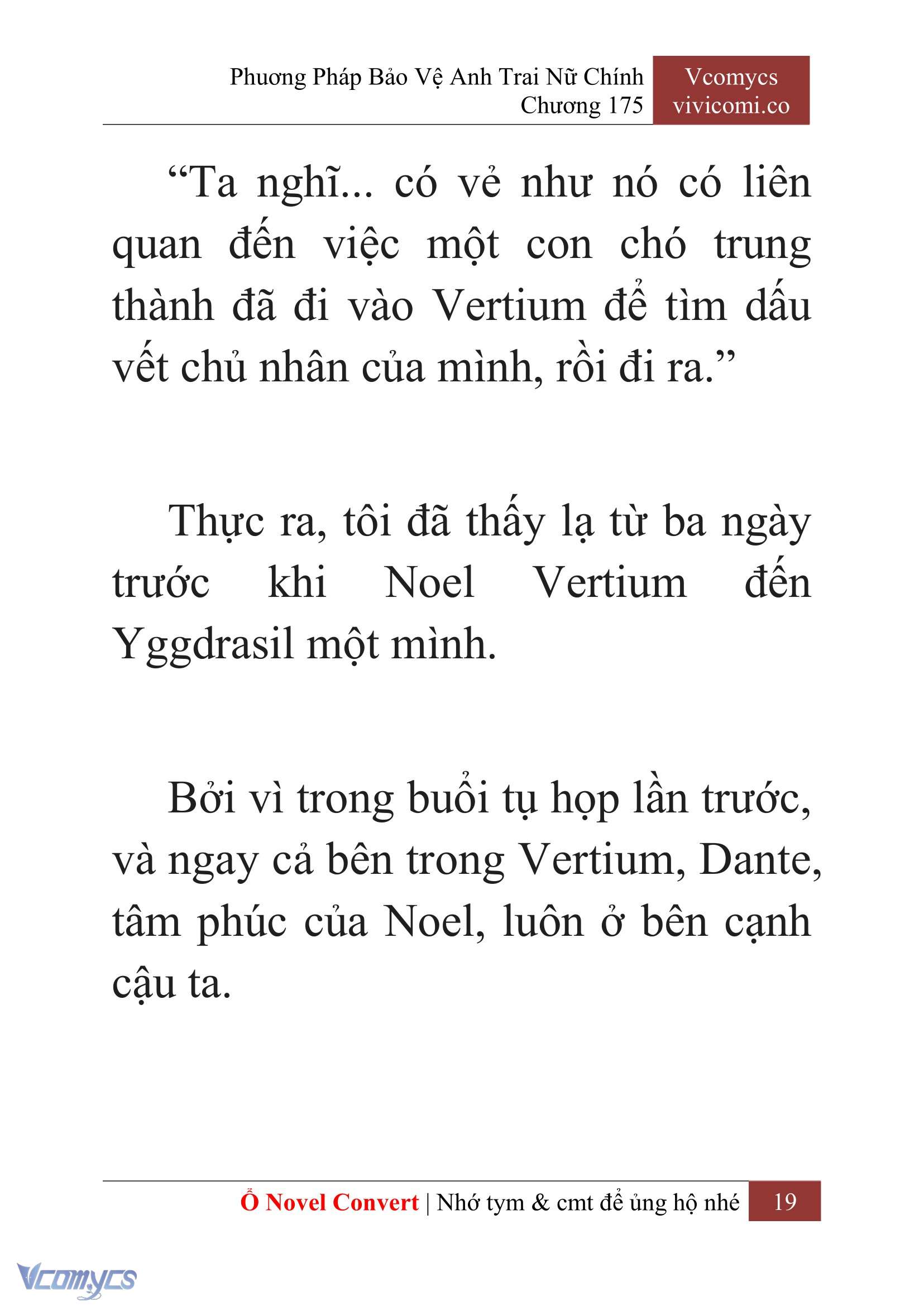 [Novel] Phương Pháp Bảo Vệ Anh Trai Nữ Chính Chap 175 - Trang 2