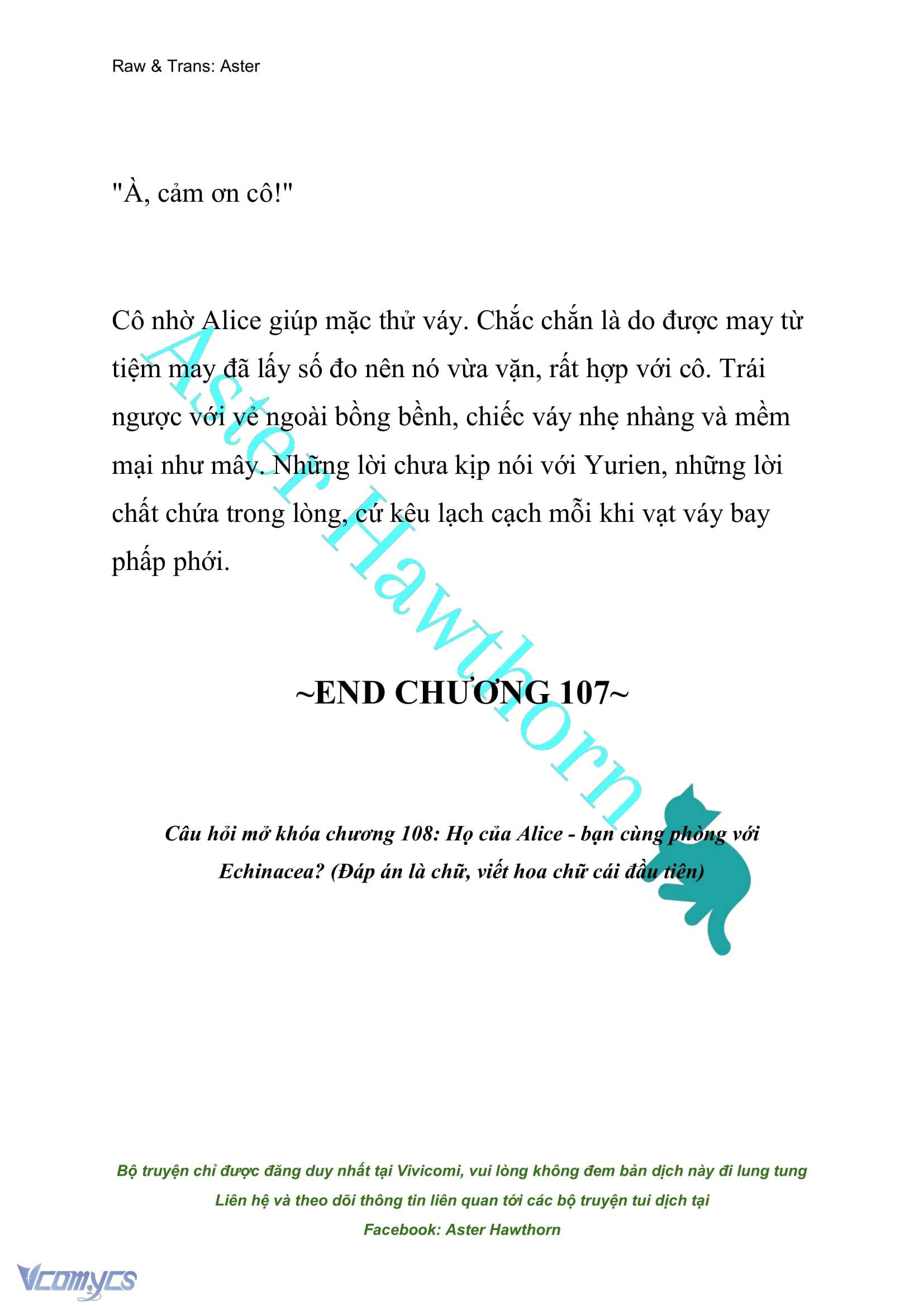 [NOVEL] Đóa Hoa Cầm Kiếm Chap 107 - Next Chap 108