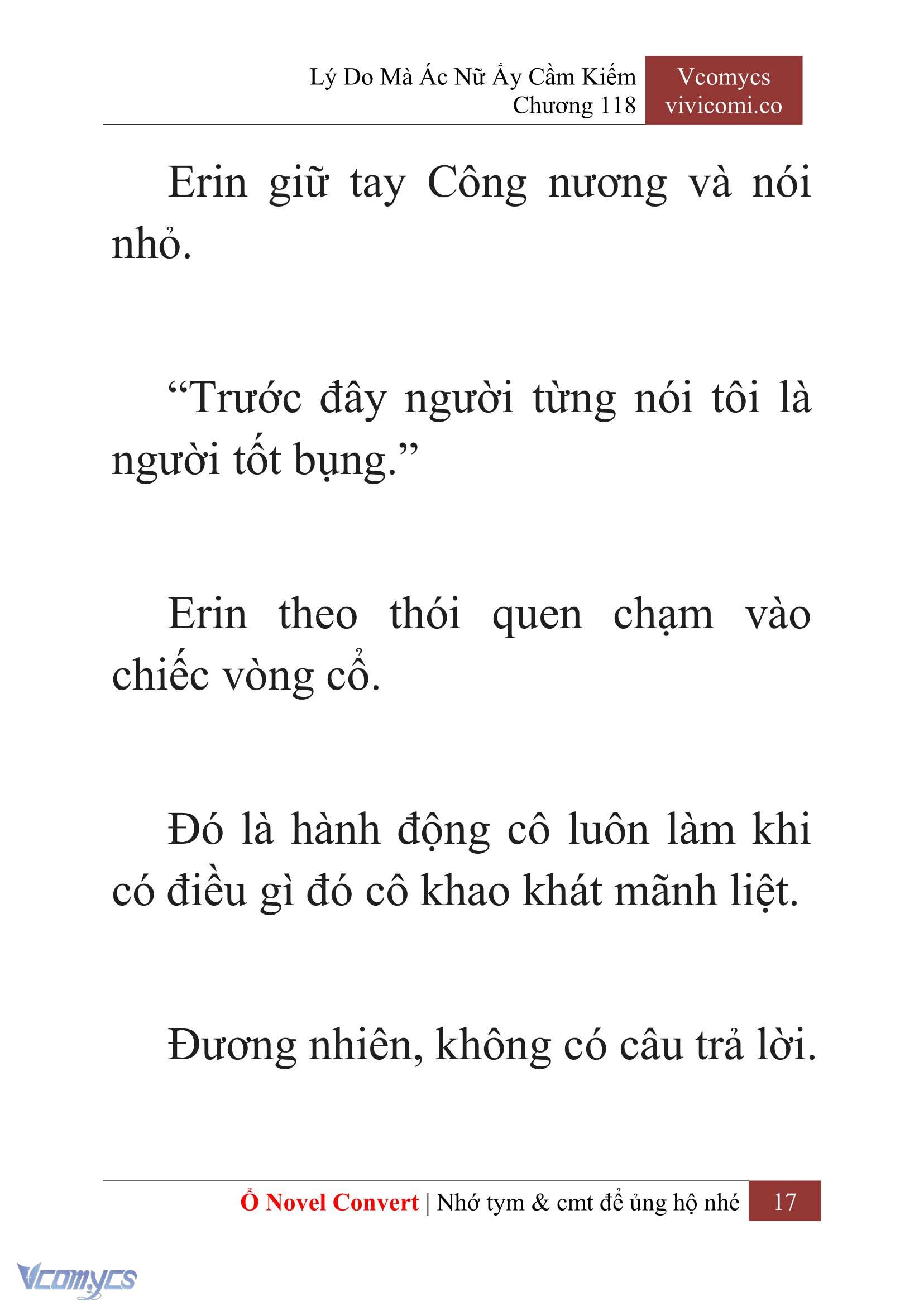 [Novel] Lý Do Mà Ác Nữ Ấy Cầm Kiếm Chap 118 - Trang 2