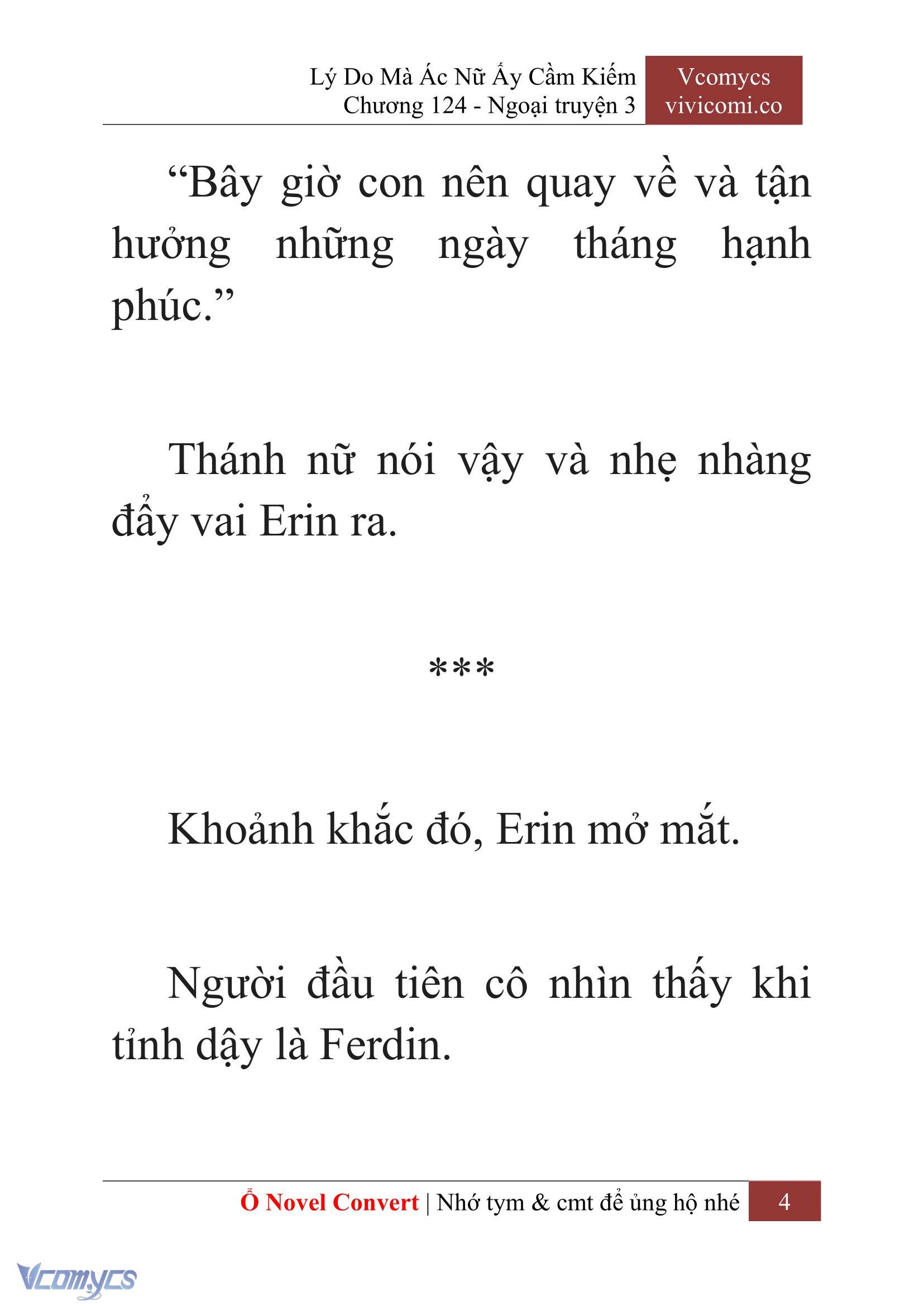 [Novel] Lý Do Mà Ác Nữ Ấy Cầm Kiếm Chap 124 - Trang 2