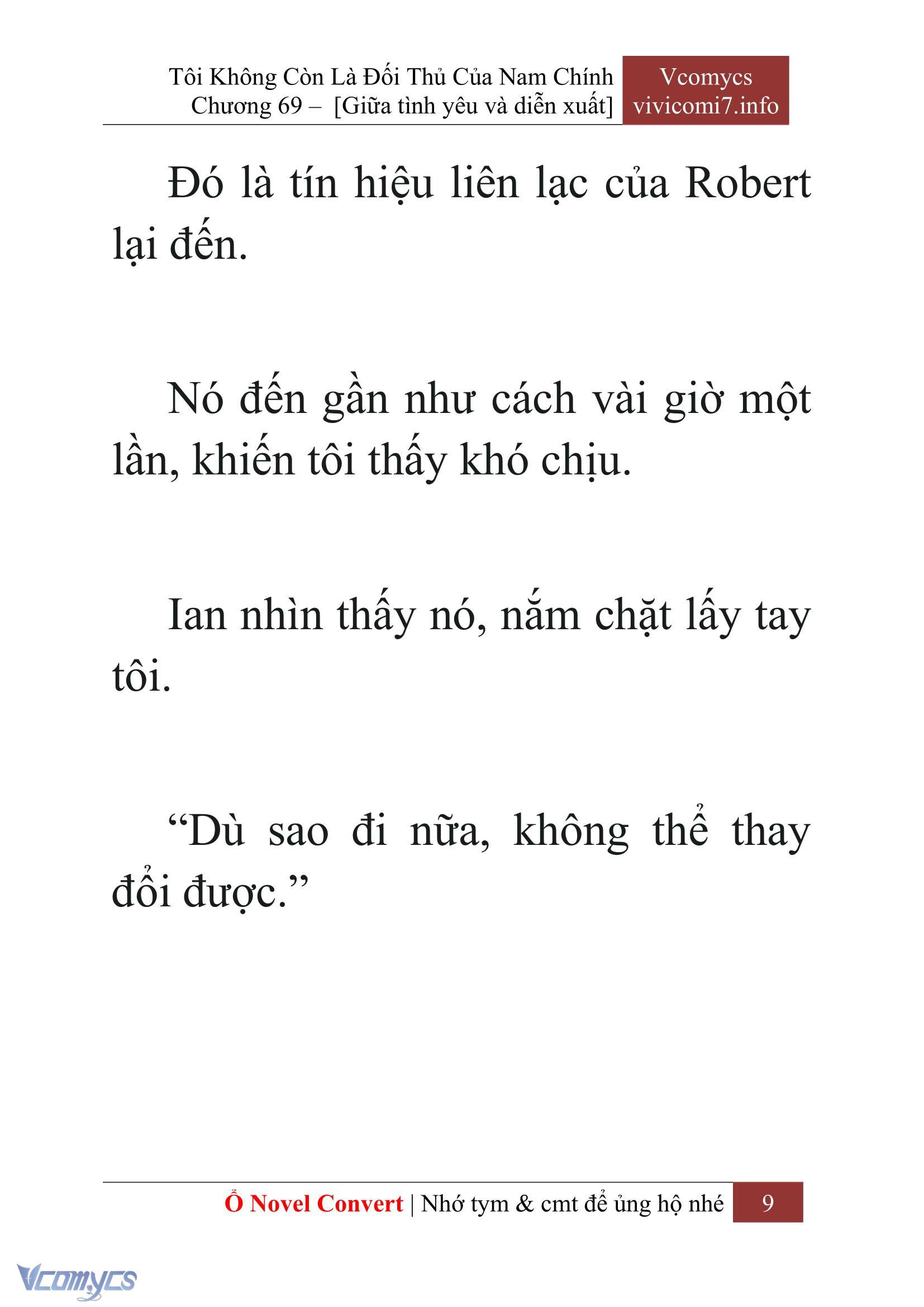 [Novel] Tôi Không Còn Là Đối Thủ Của Nam Chính Chap 69 - Trang 2