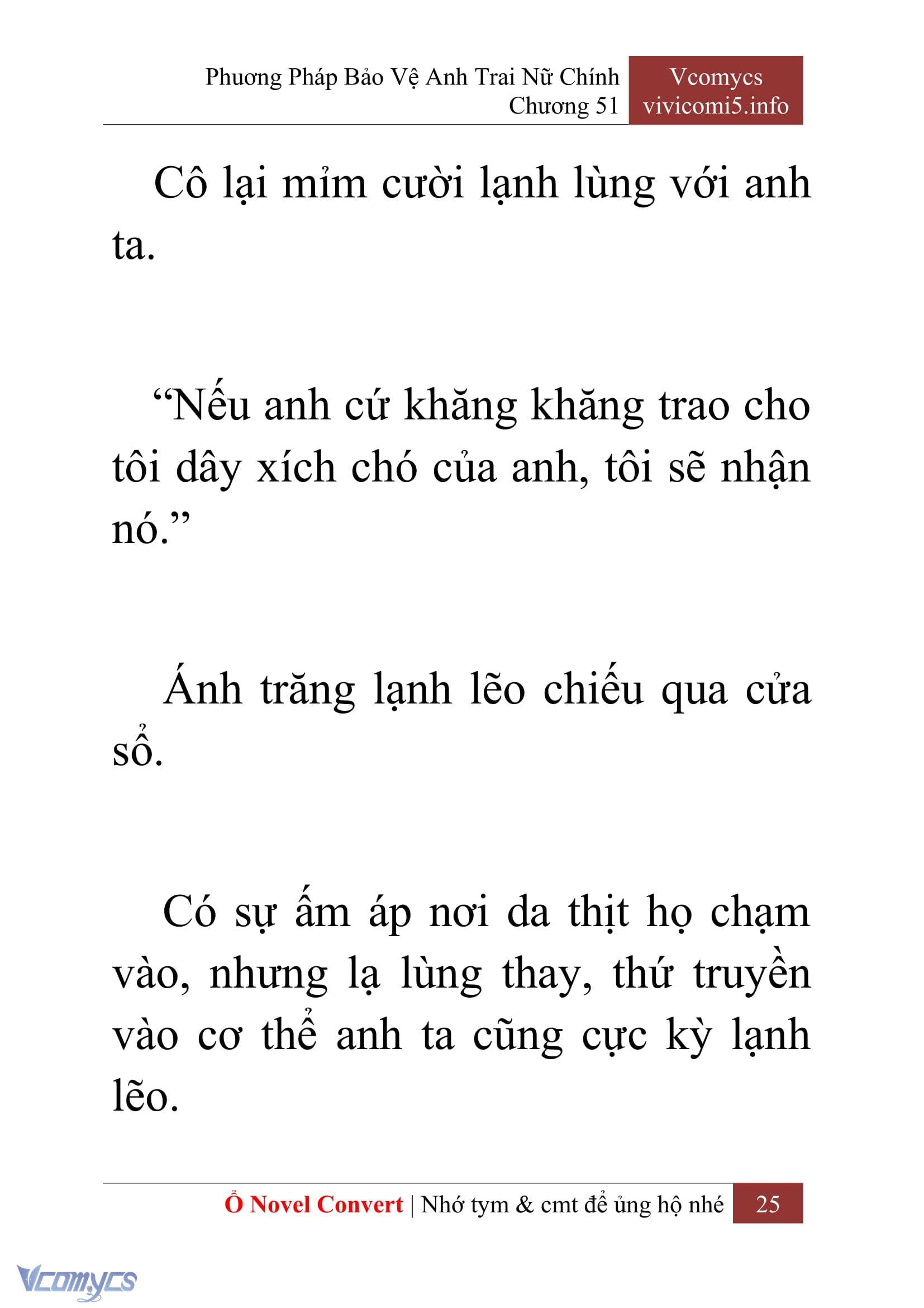 [Novel] Phương Pháp Bảo Vệ Anh Trai Nữ Chính Chap 51 - Trang 2