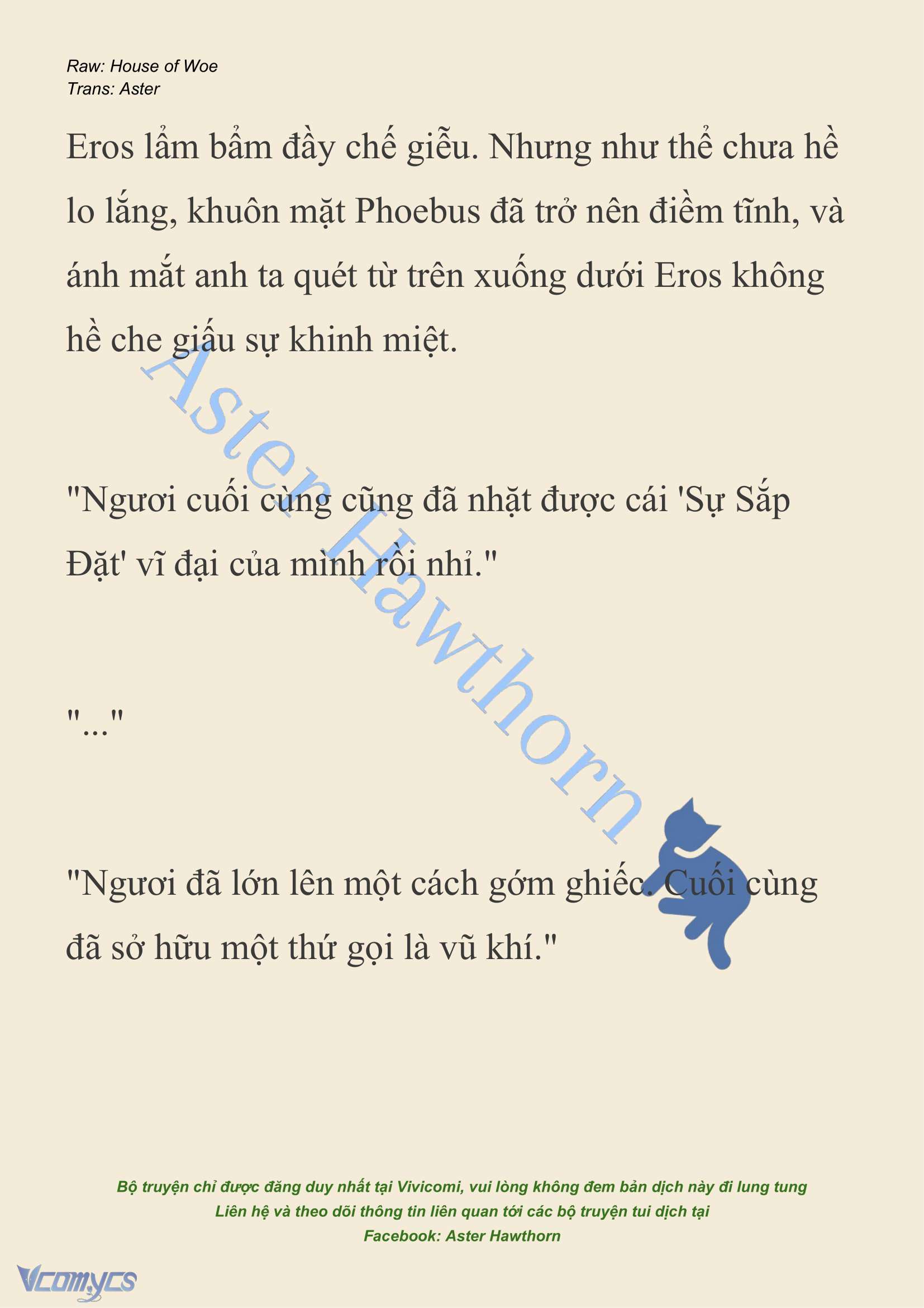 [NOVEL] Dành Cho Các Nữ Thần: Dành cho Psyche Chap 13 - Trang 2